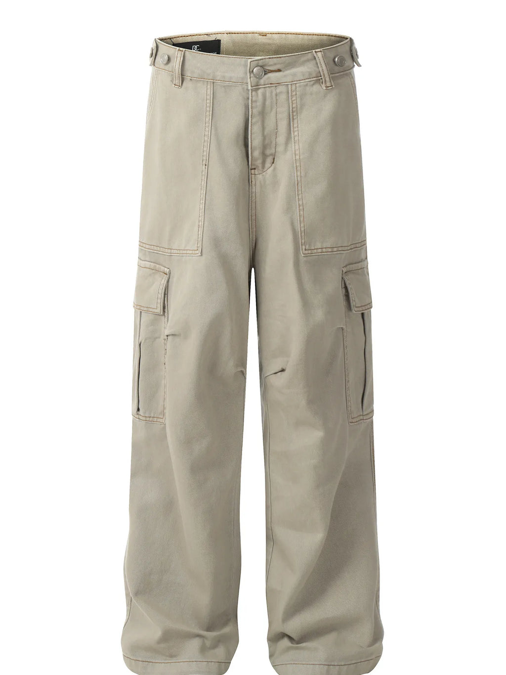 Men's Wide Leg Cargo Jeans