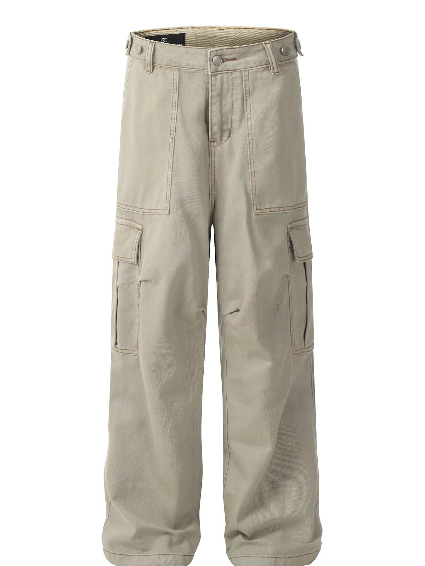Men's Wide Leg Cargo Jeans