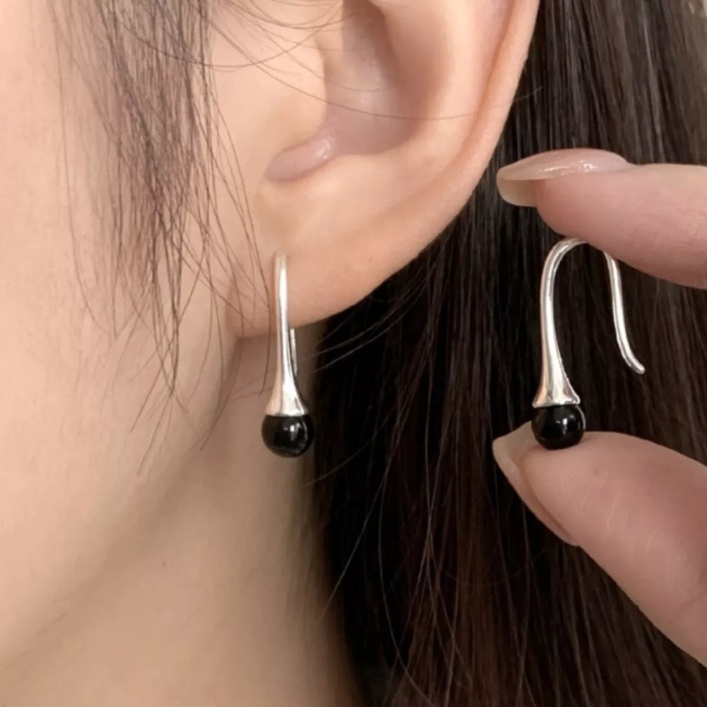 Teardrop Hook Earrings