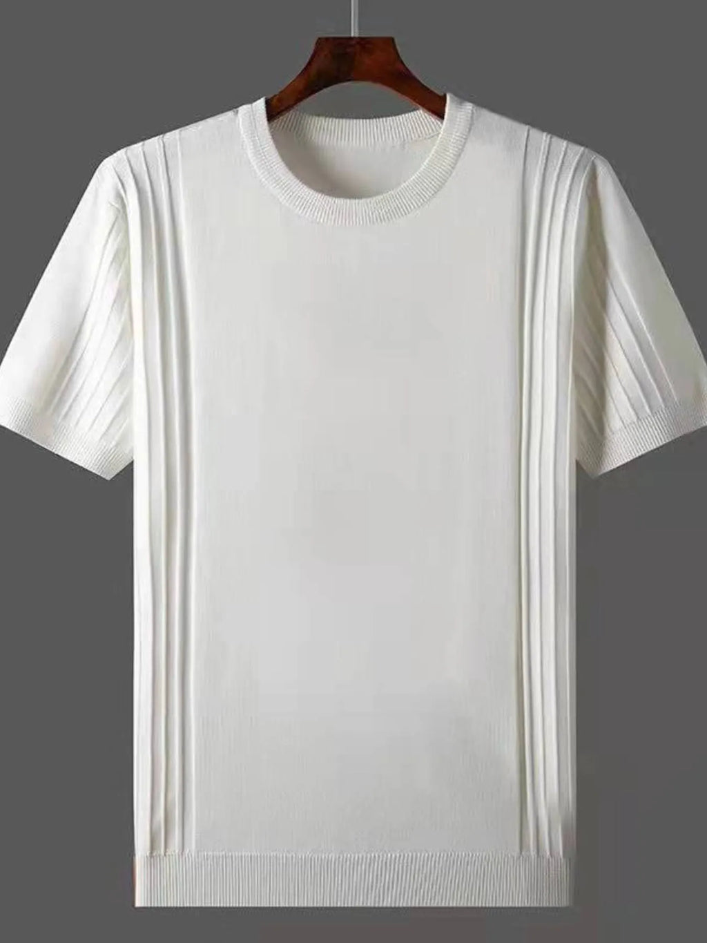 Men's Plus Size Round Neck Short Sleeve T-Shirt