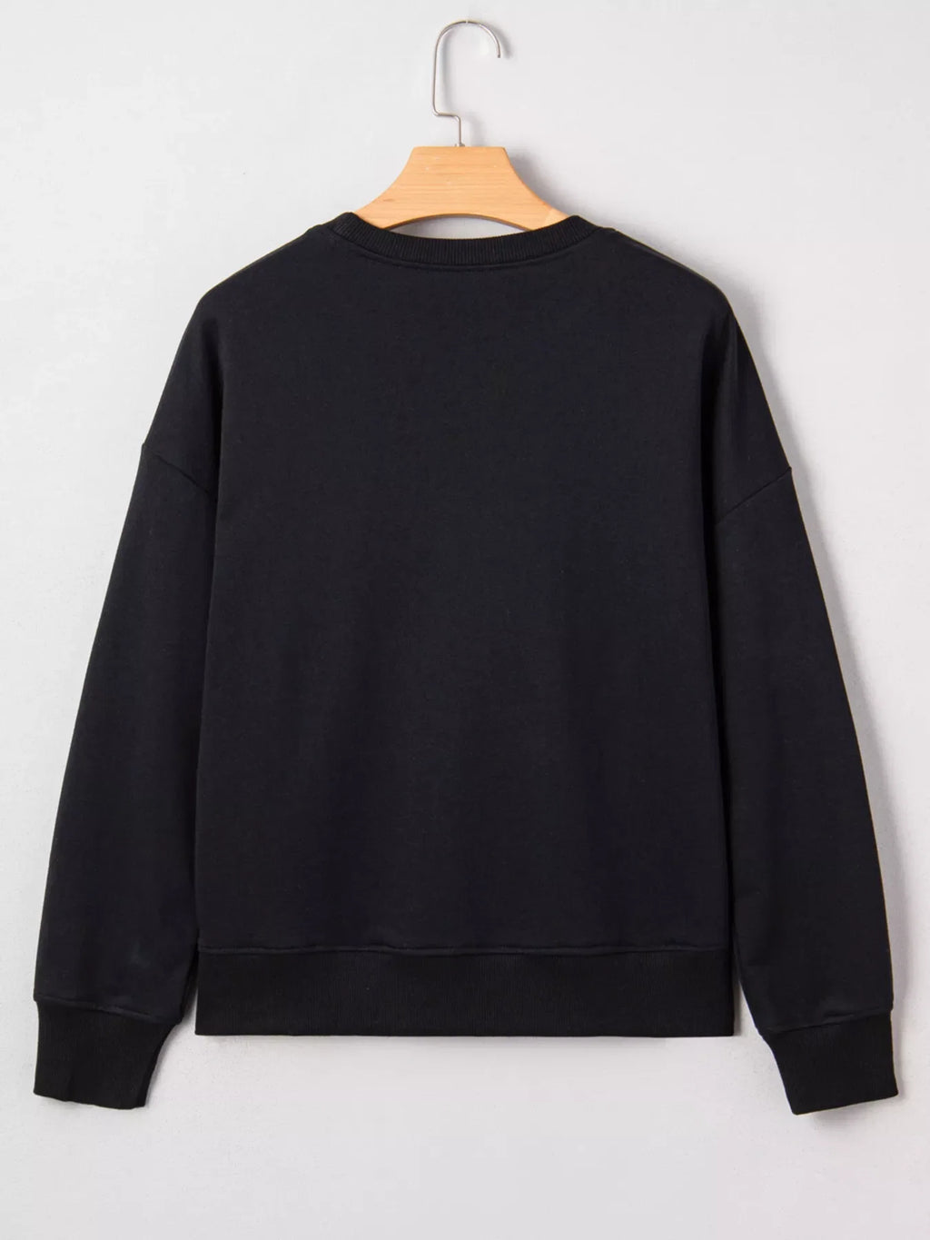 Chenille Game Day Drop Shoulder Sweatshirt