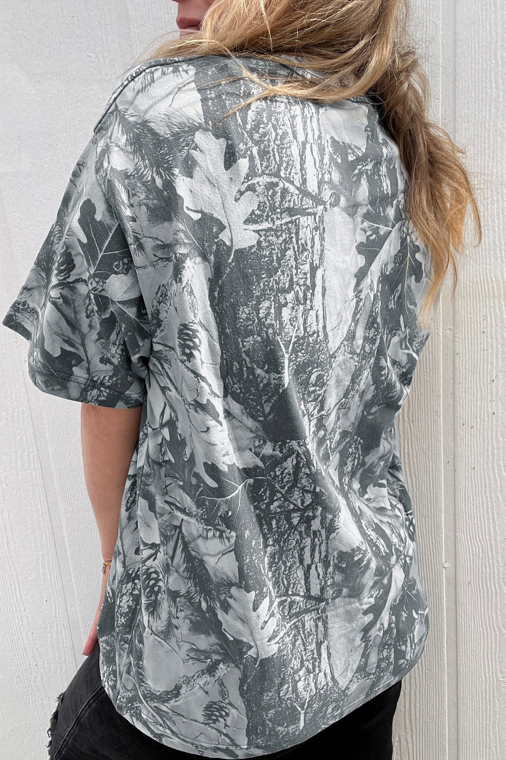 Love Like Jesus Camo Woodland Tee