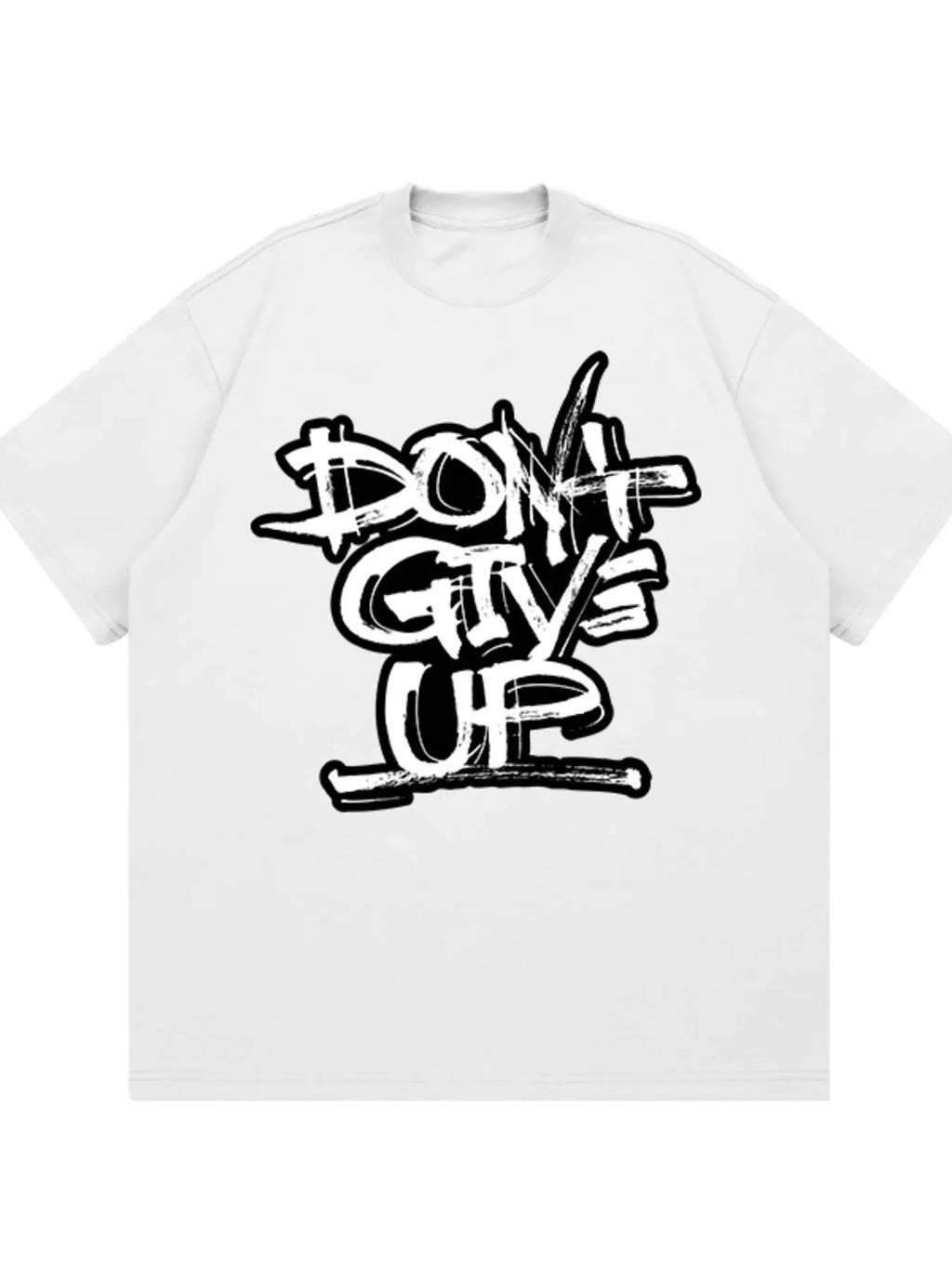 Men's Letter Graphic Crew Neck T-Shirt