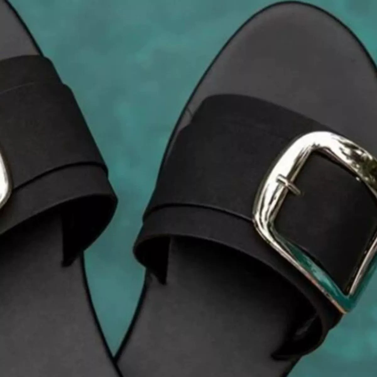 Open Toe Buckle Sandals