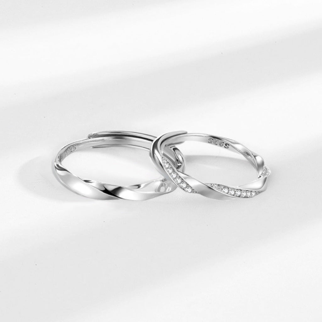 925 Sterling Silver Zircon Ring