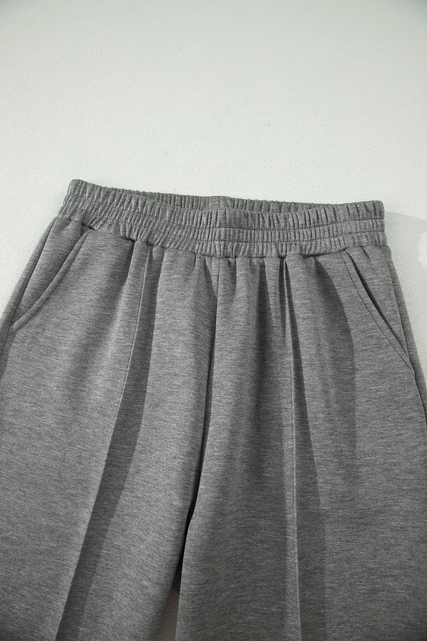 Half Zip Polo Tee & High Waist Pant Set
