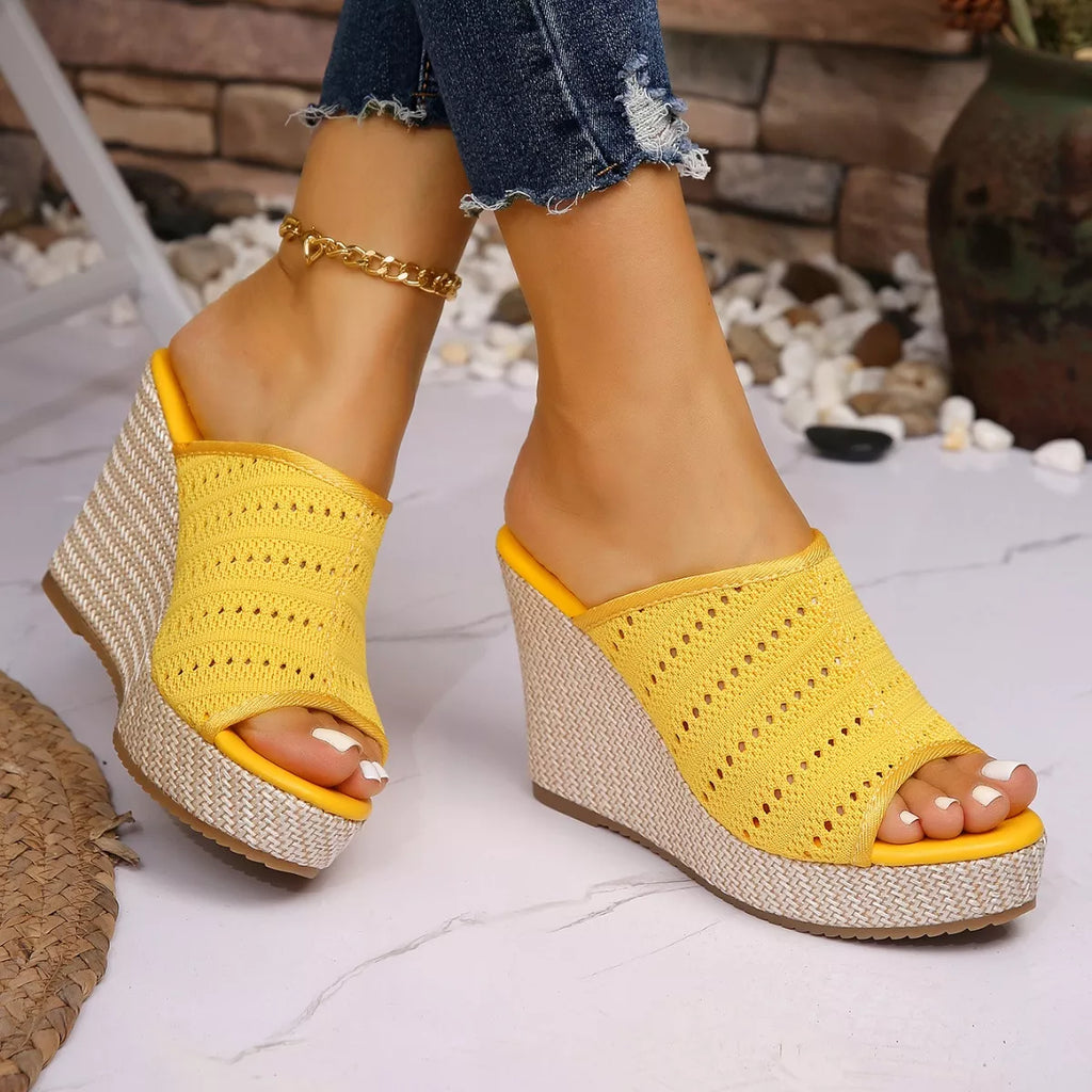 Open Toe Wedge Sandals