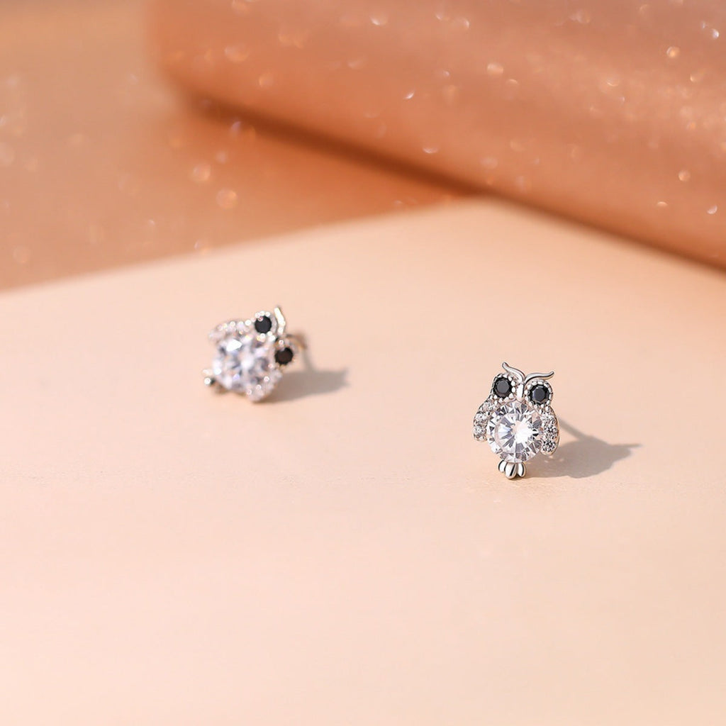 Owl Stud Earrings