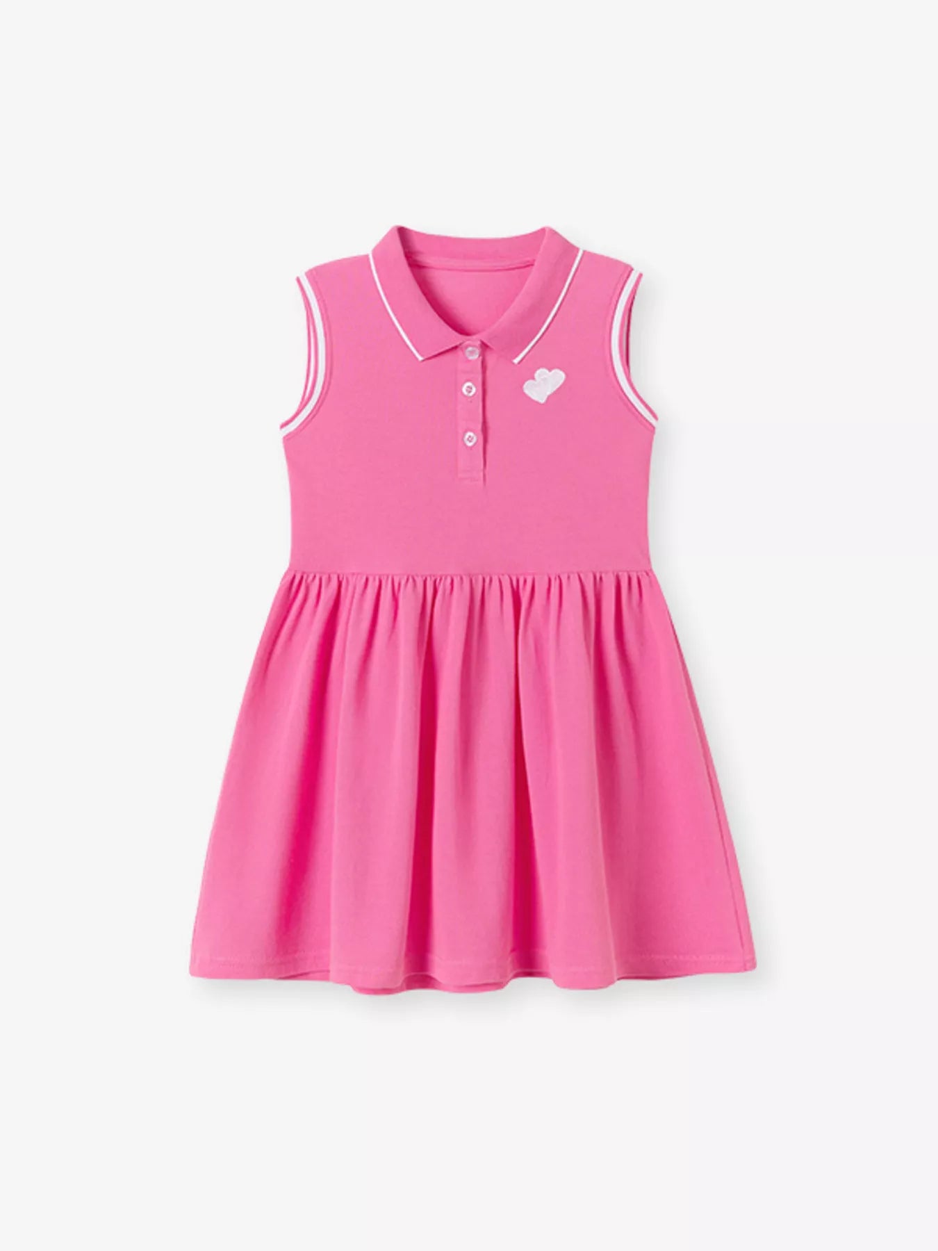 Children's Sleeveless Polo Dress