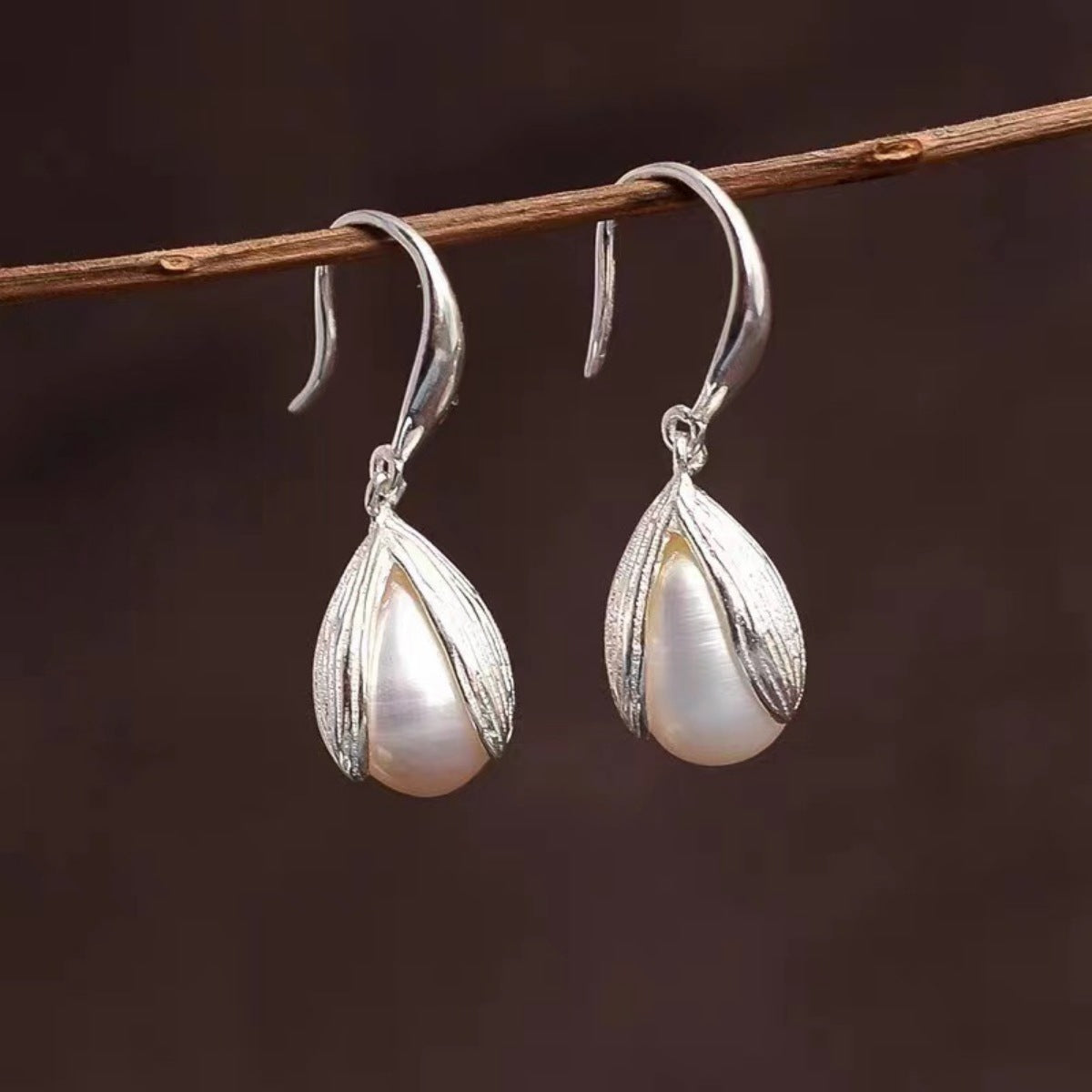 925 Sterling Silver Drop Earrings
