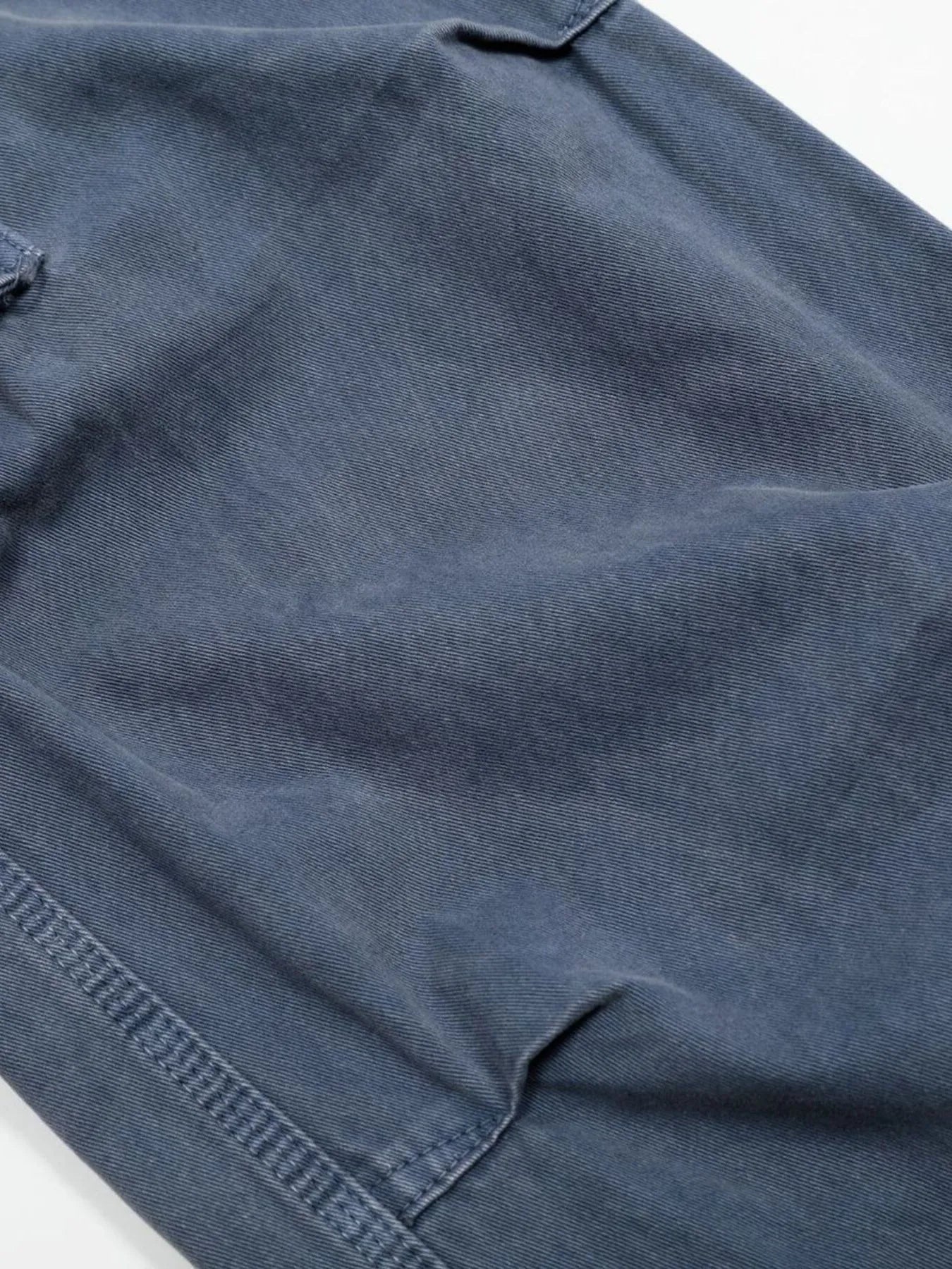 Men's Wide-Leg Cargo Jeans with Side Pockets
