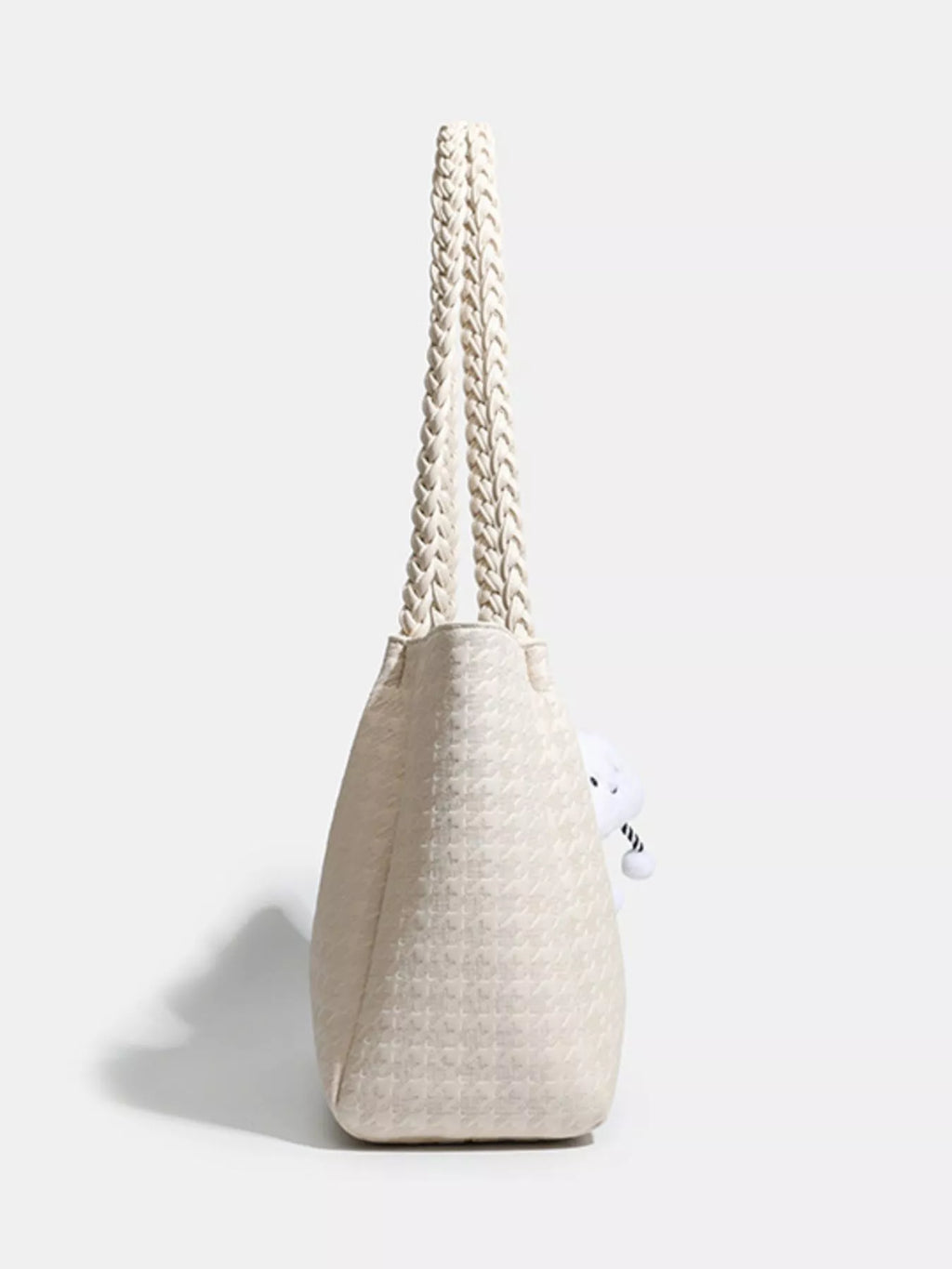 Houndstooth Pattern Shoulder Bag