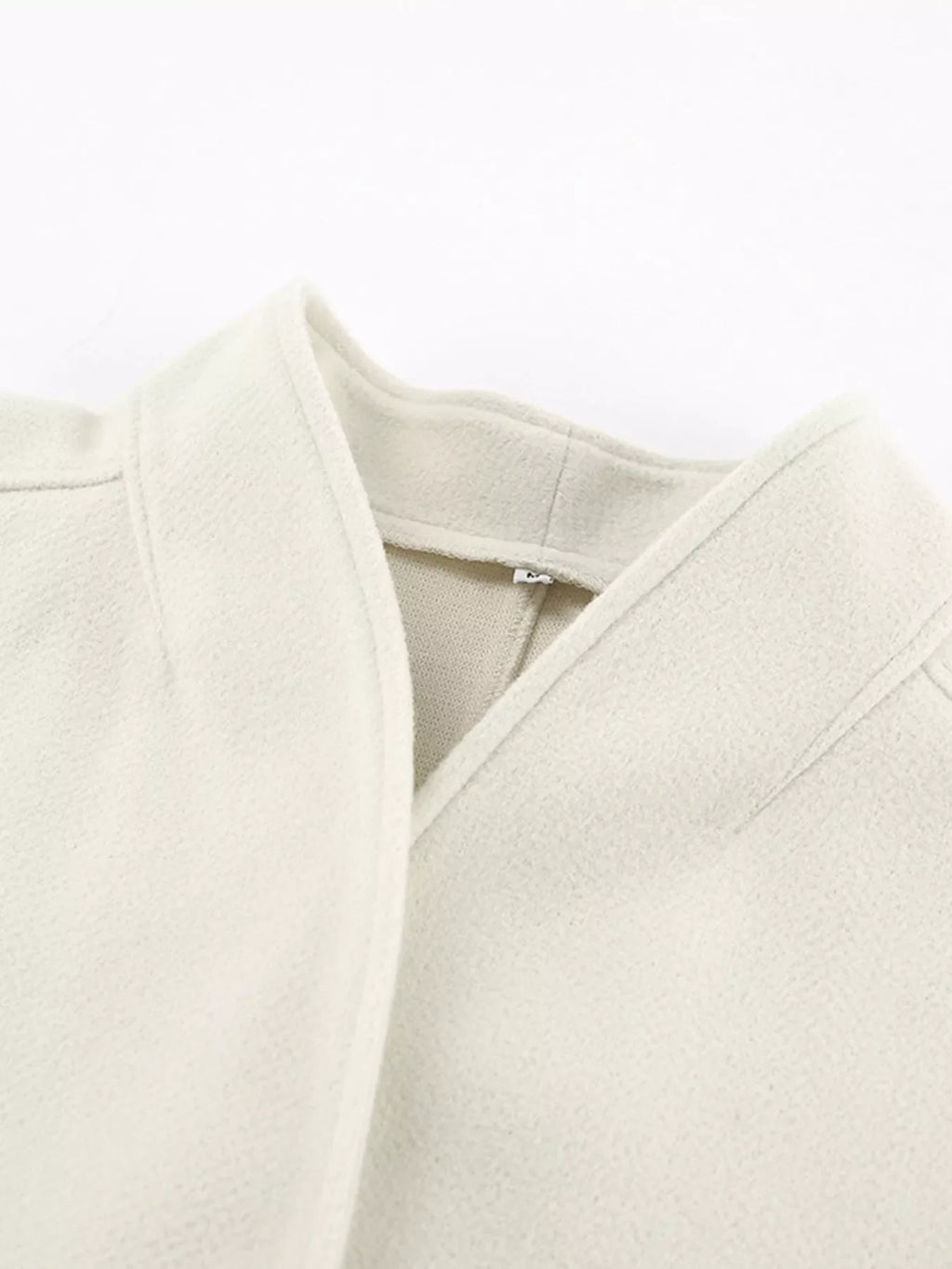 Open Front Dropped Shoulder Outerwear