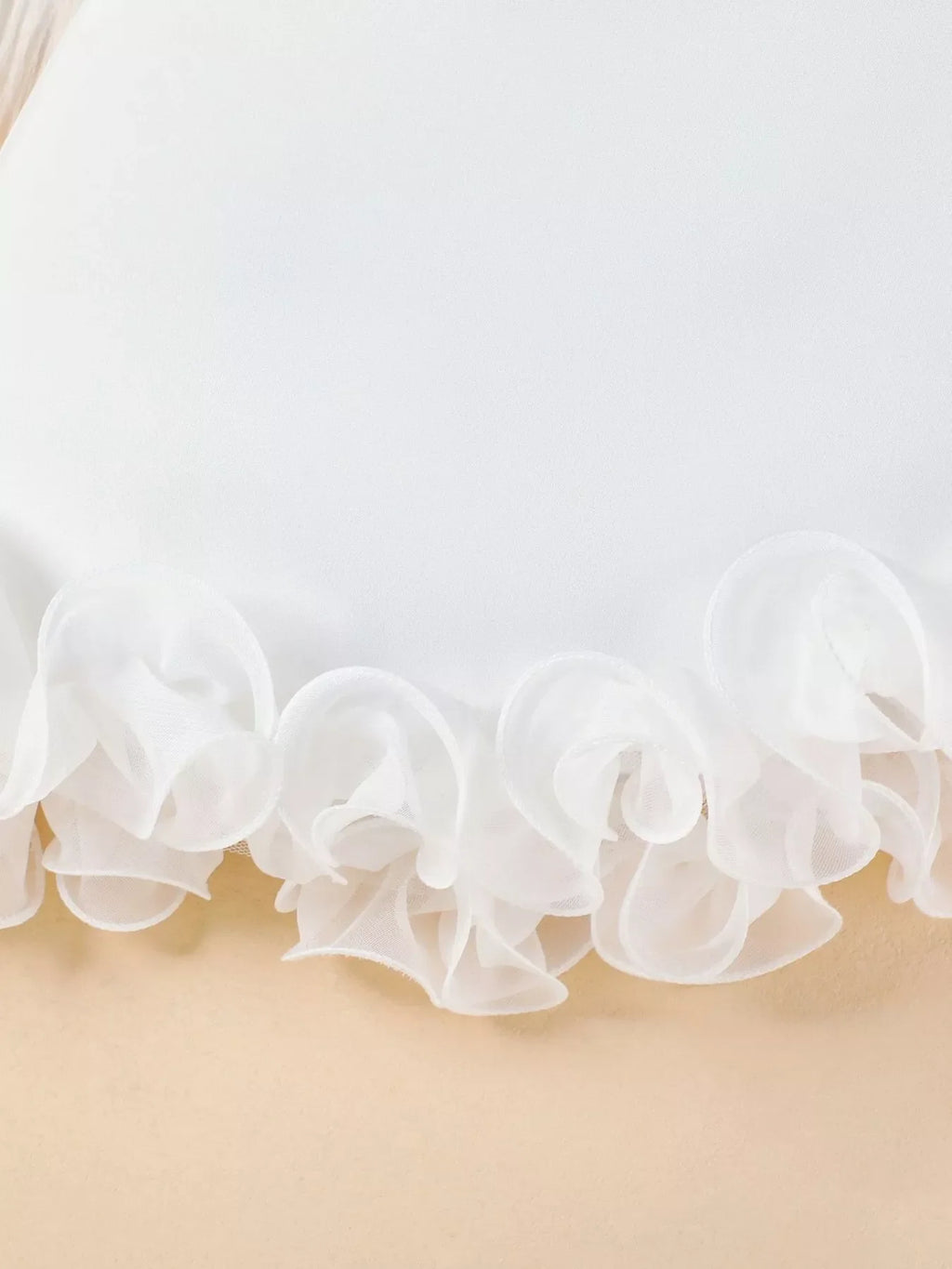 Children's Ruffled Trim Cami Top & Skirt Set