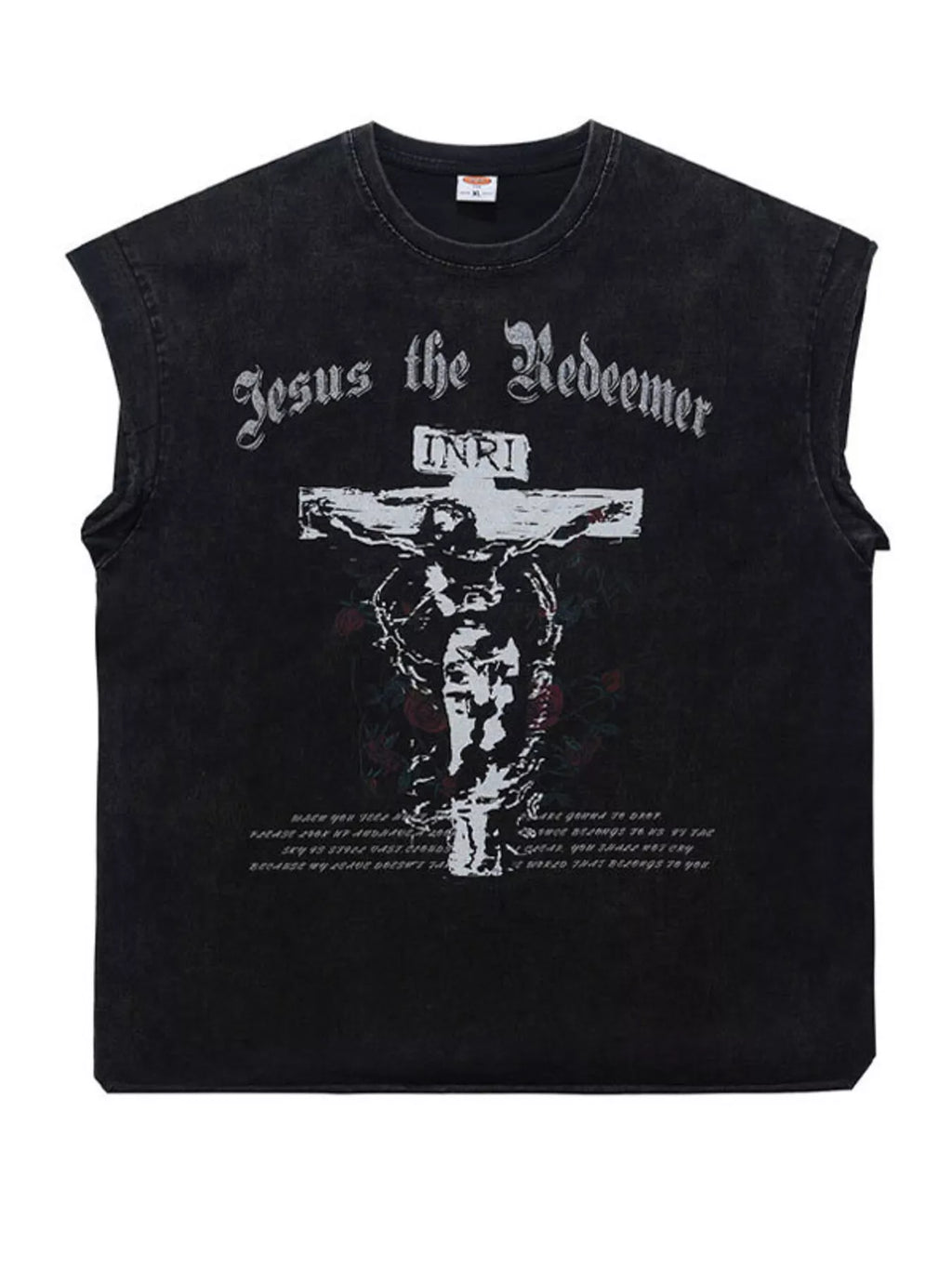 Men's Graphic Round Neck Tank Top
