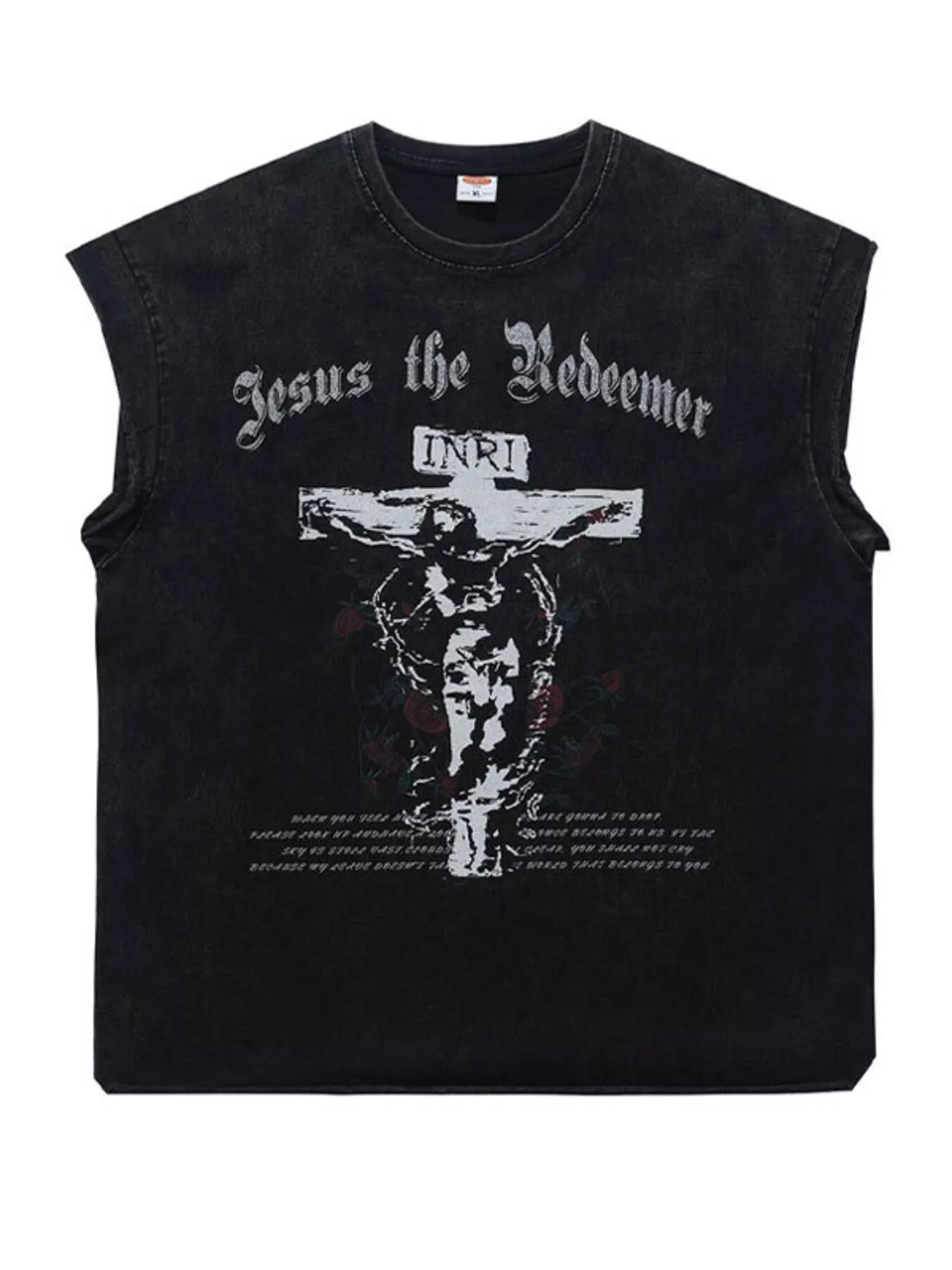Men's Graphic Round Neck Tank Top