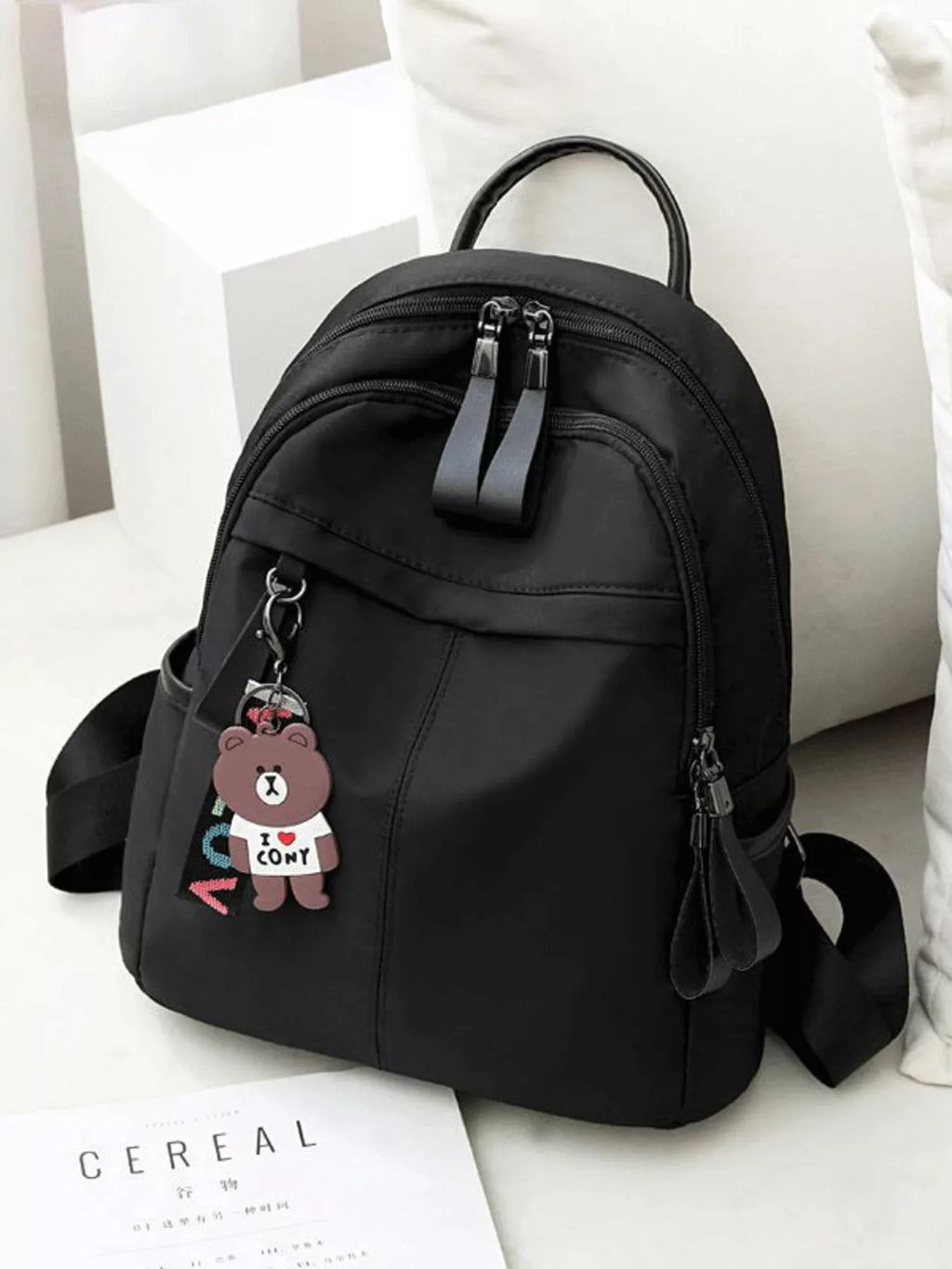 Lightweight Nylon Backpack Bag