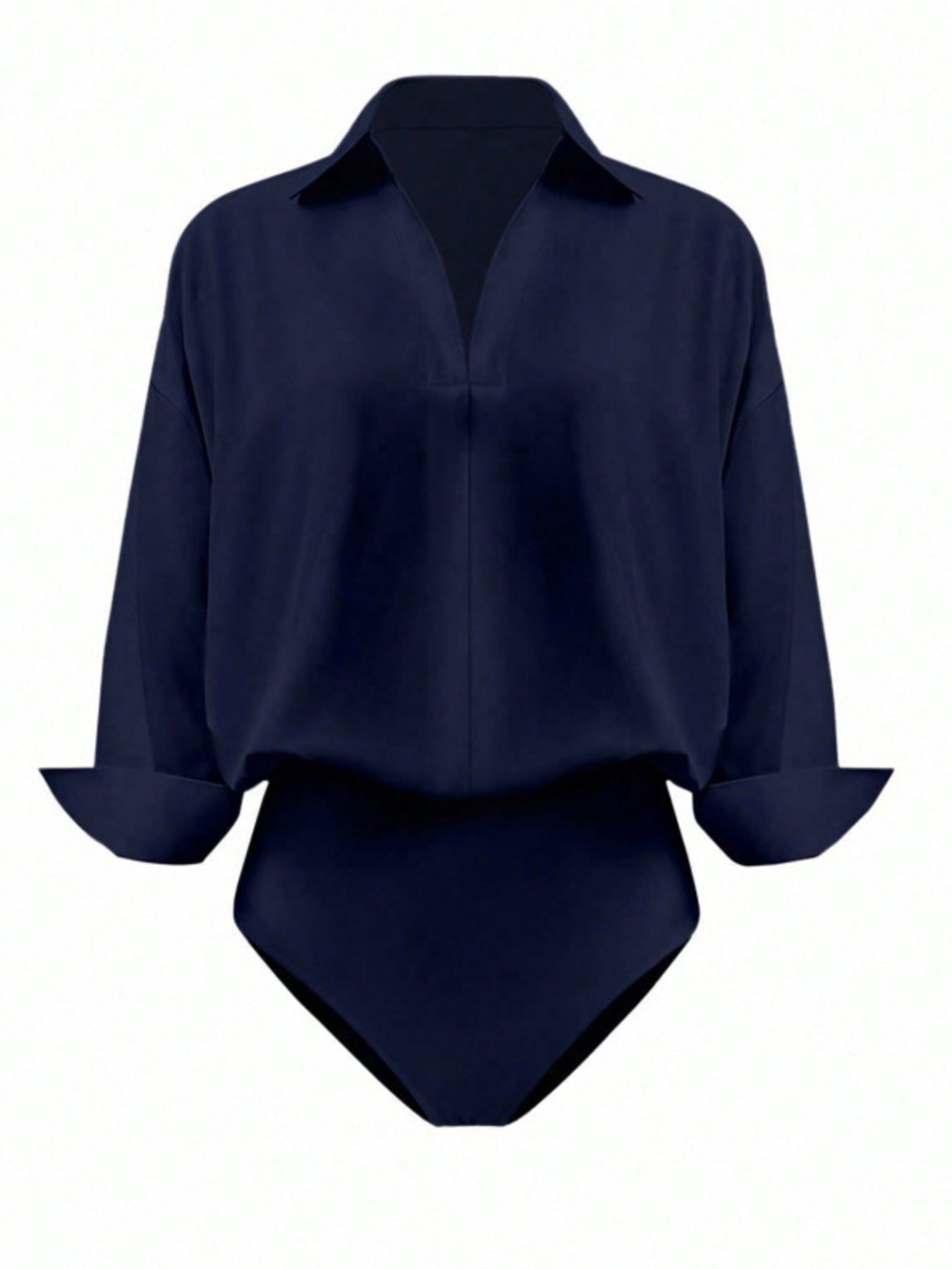 Button-Down Long Sleeve Bodysuit