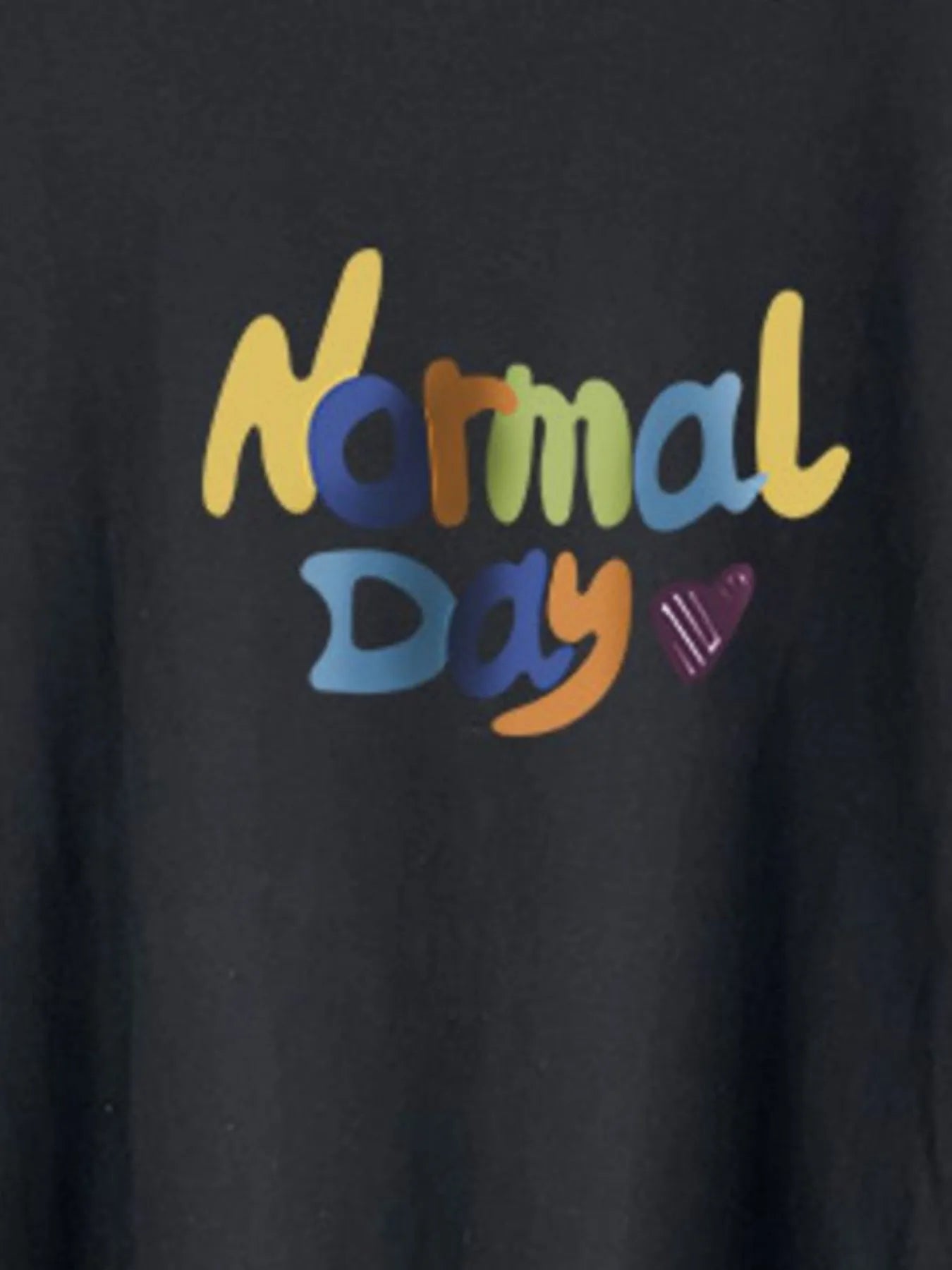 Normal Day Long Sleeve T-Shirt