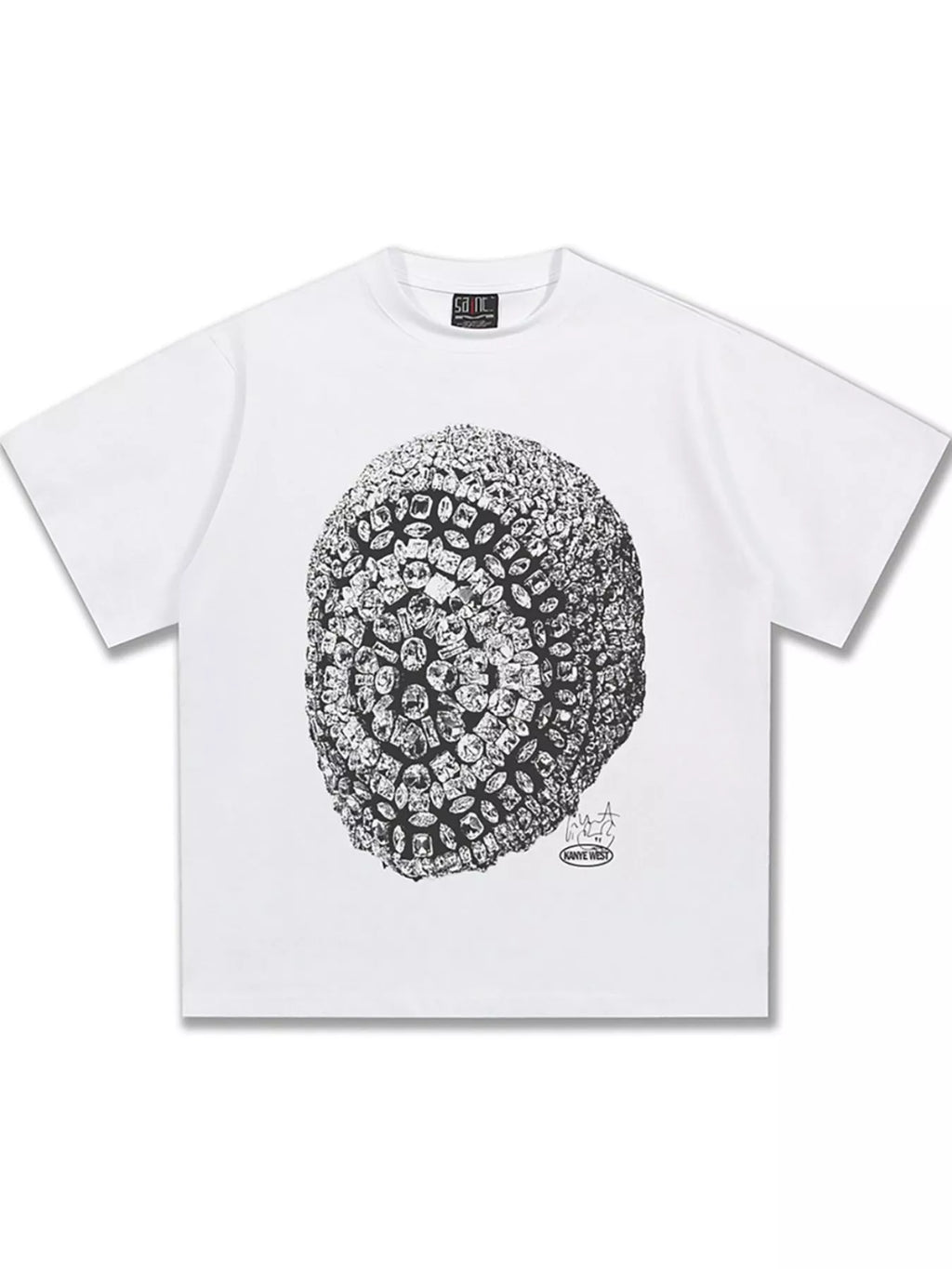 Men's Graphic Round Neck Short Sleeve T-Shirt