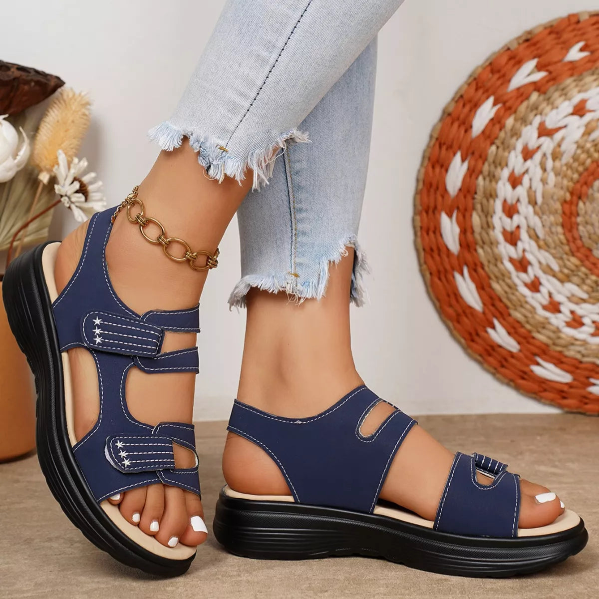 Open Toe Platform Sandals