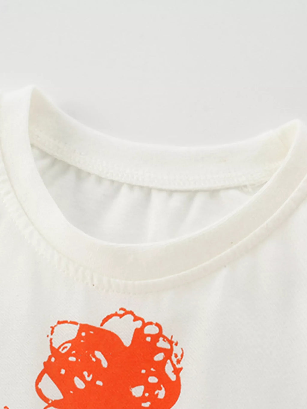 Children's Volcano Round Neck Short Sleeve T-Shirt