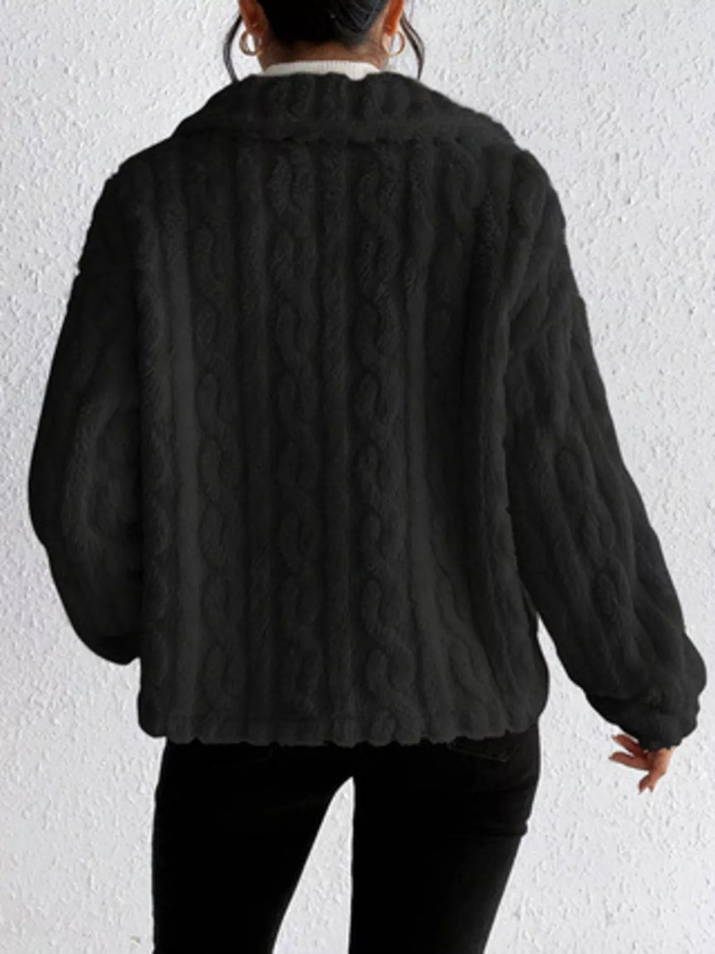 Cozy Fleece Button-Up Outerwear