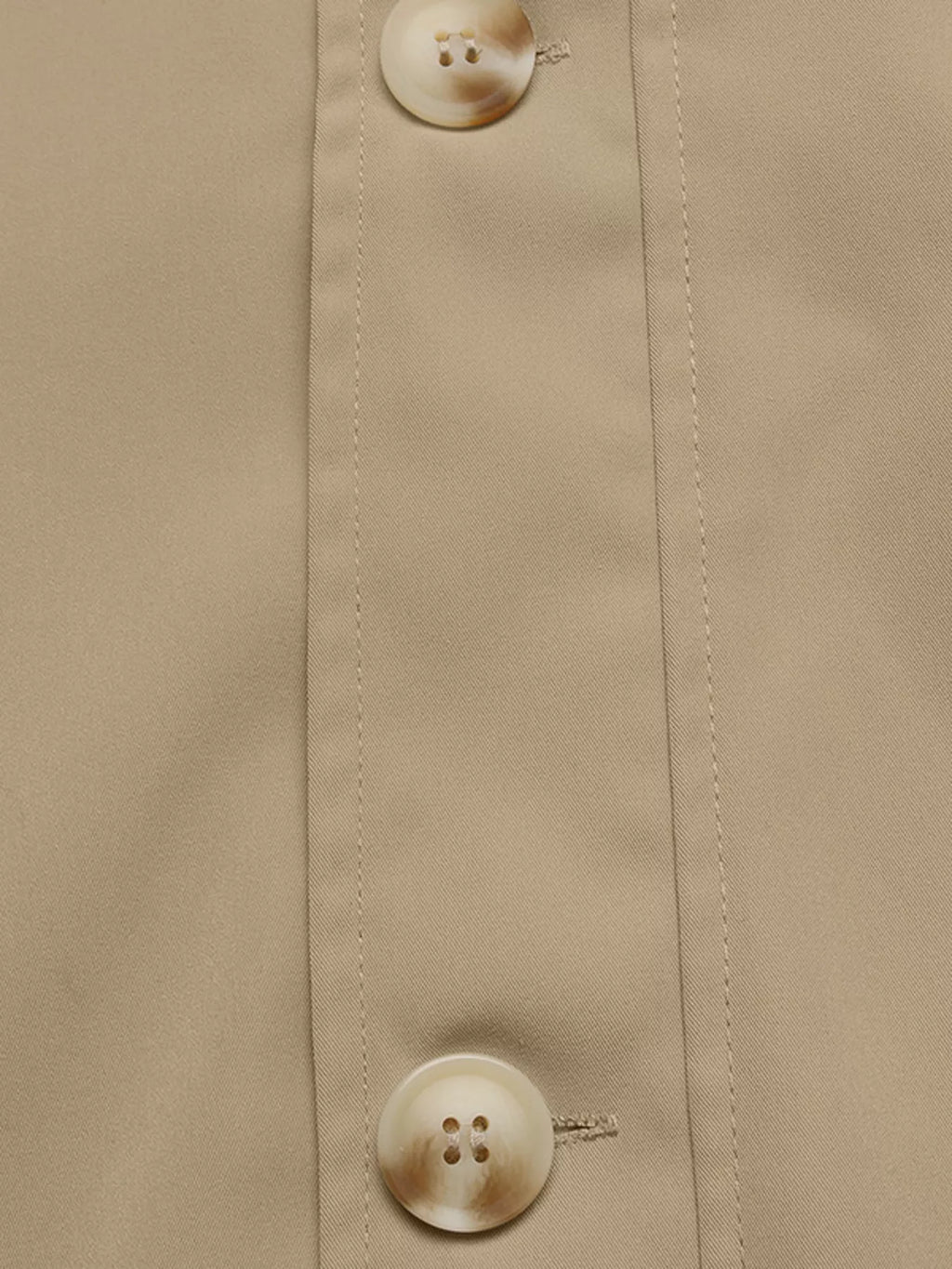 Relaxed Fit Button Up Shacket