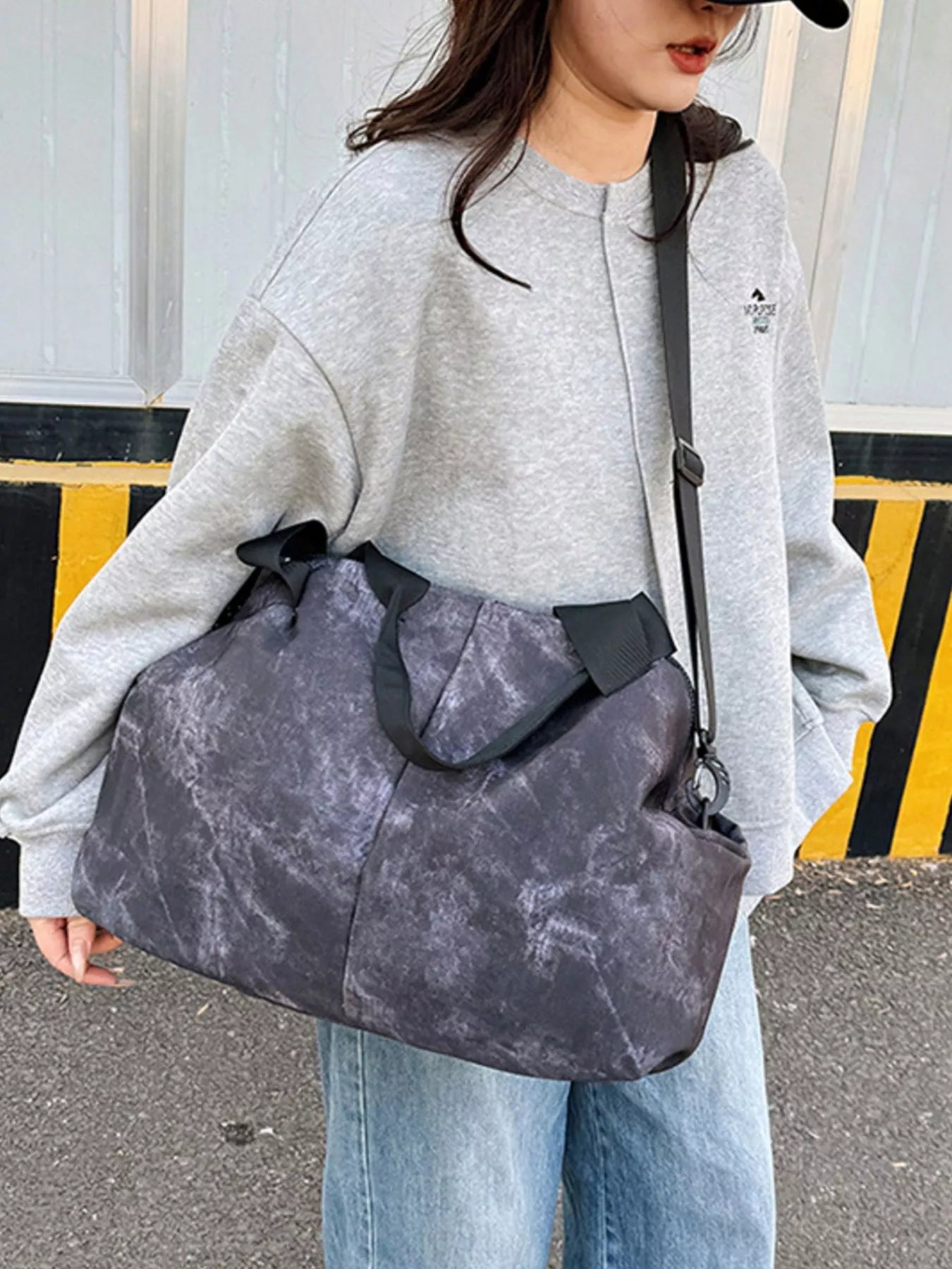 Tie-Dye Pattern Large Capacity Travel Bag