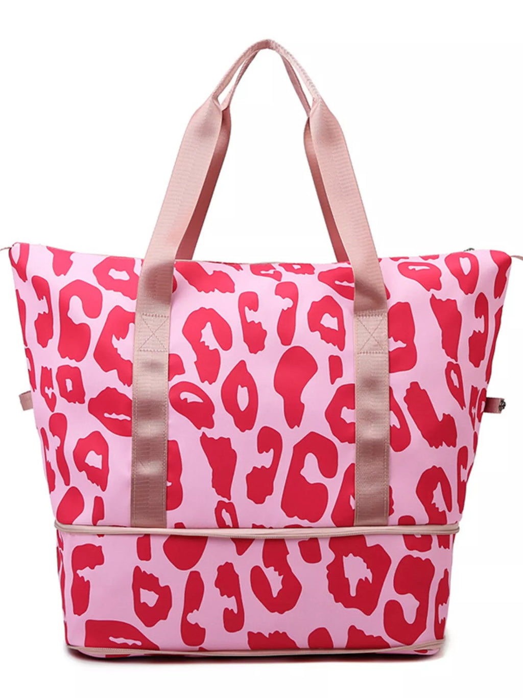 Leopard Print Travel Bag