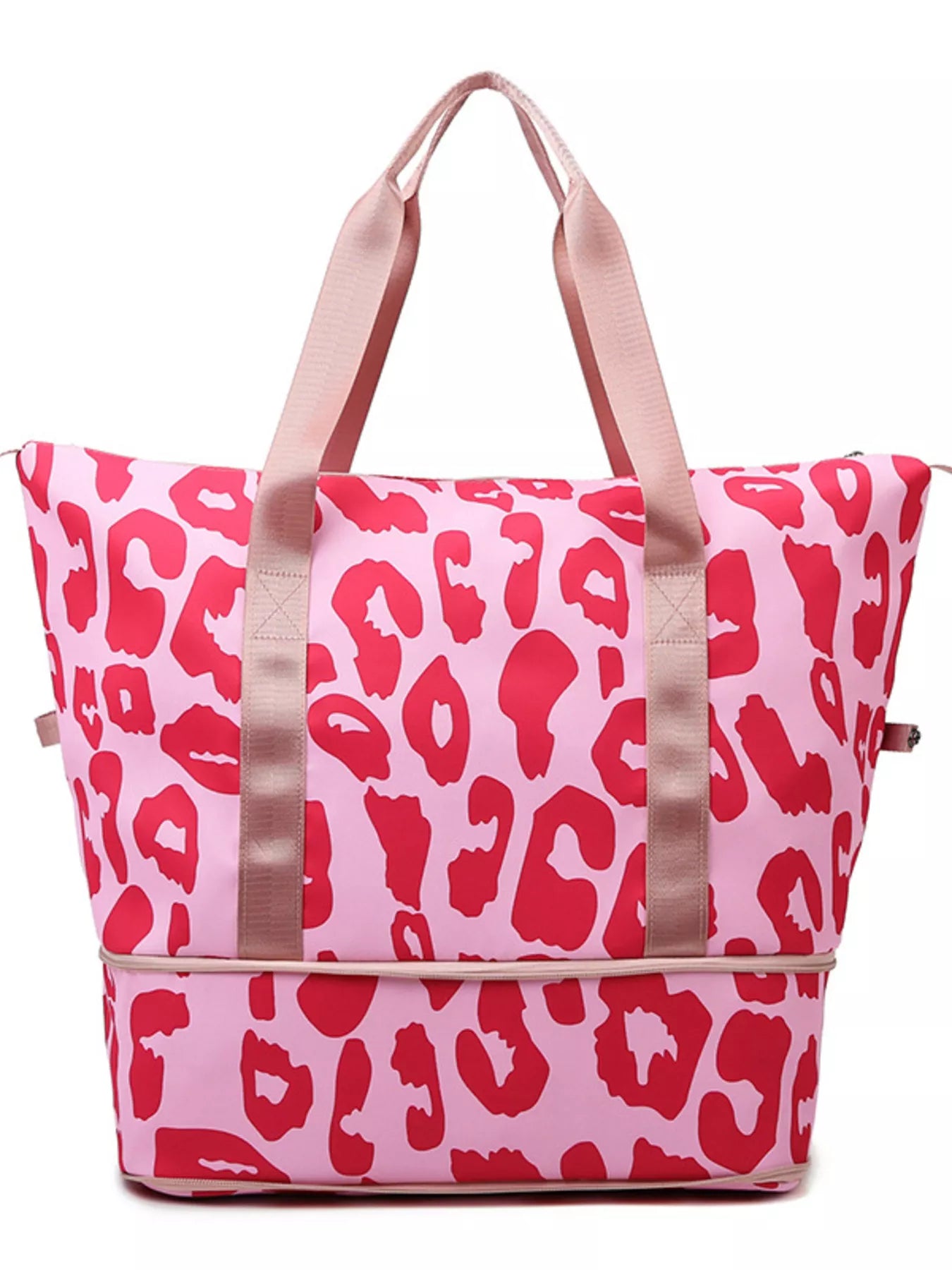 Leopard Print Travel Bag