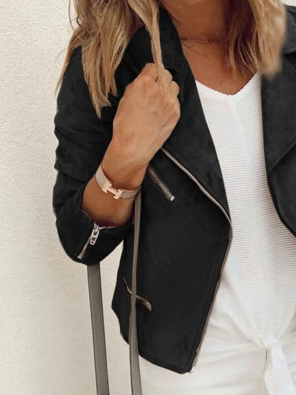 Zip Up Long Sleeve Jacket