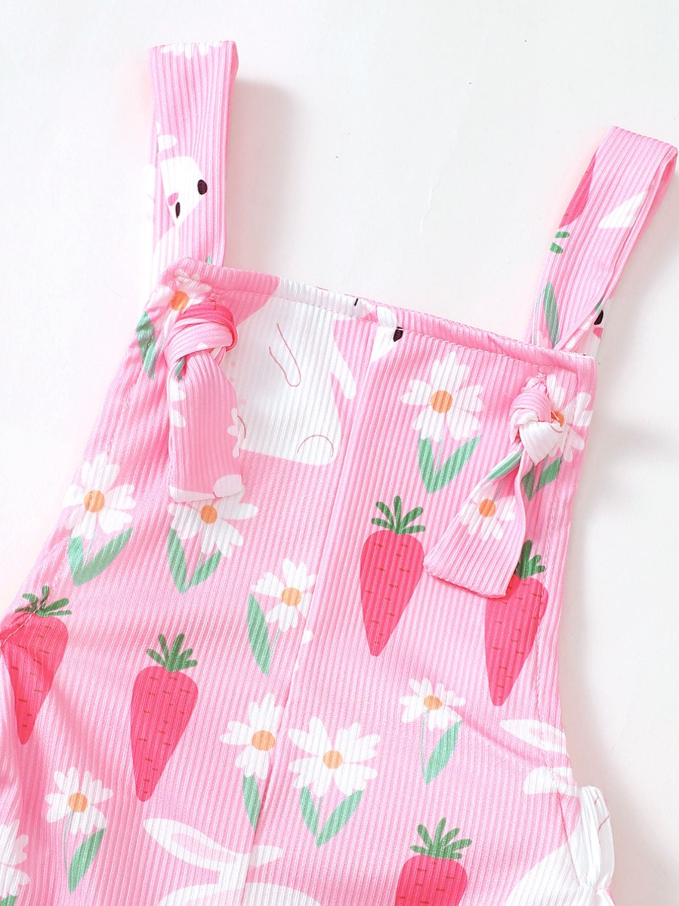 Children's Printed Flare Overalls