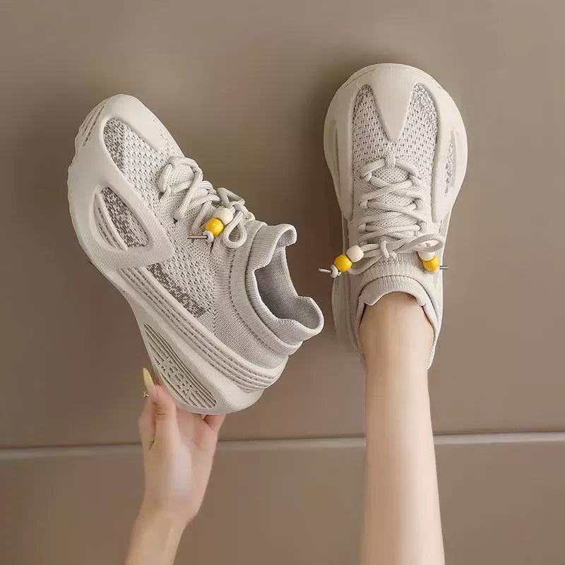 Breathable Lace Up Athletic