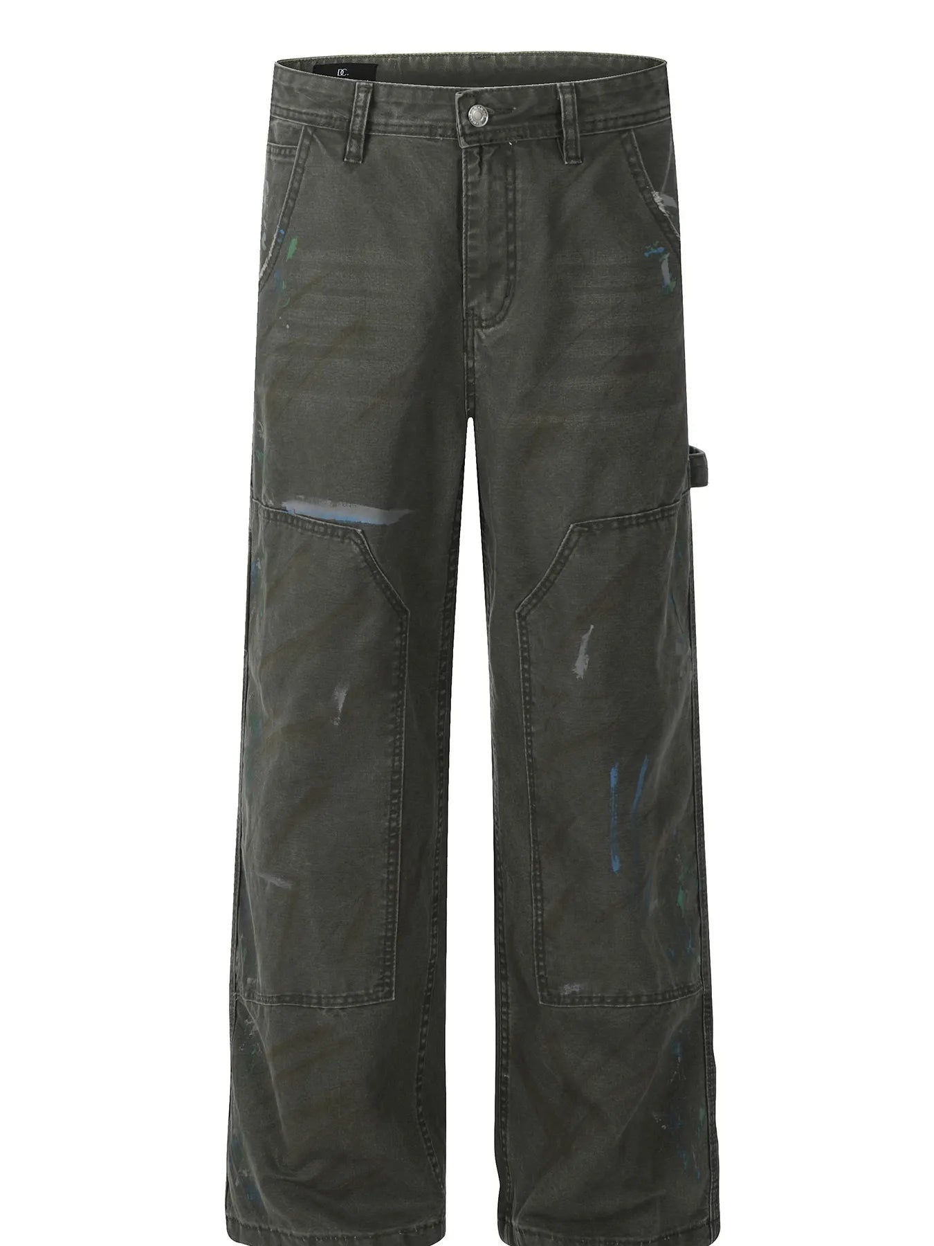 Men's Wide Leg Cargo Jeans