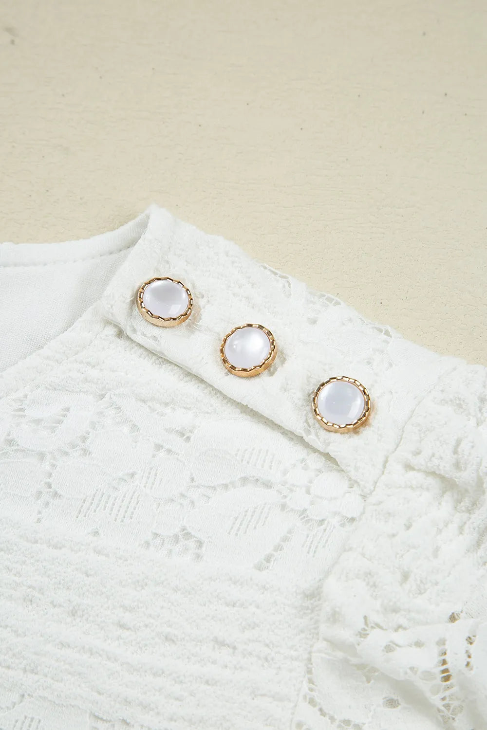 Lace Long Sleeve Mini Dress