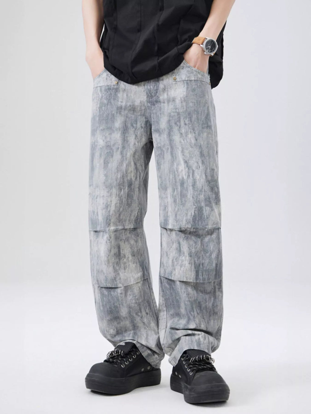 Men's Wide Leg Pants