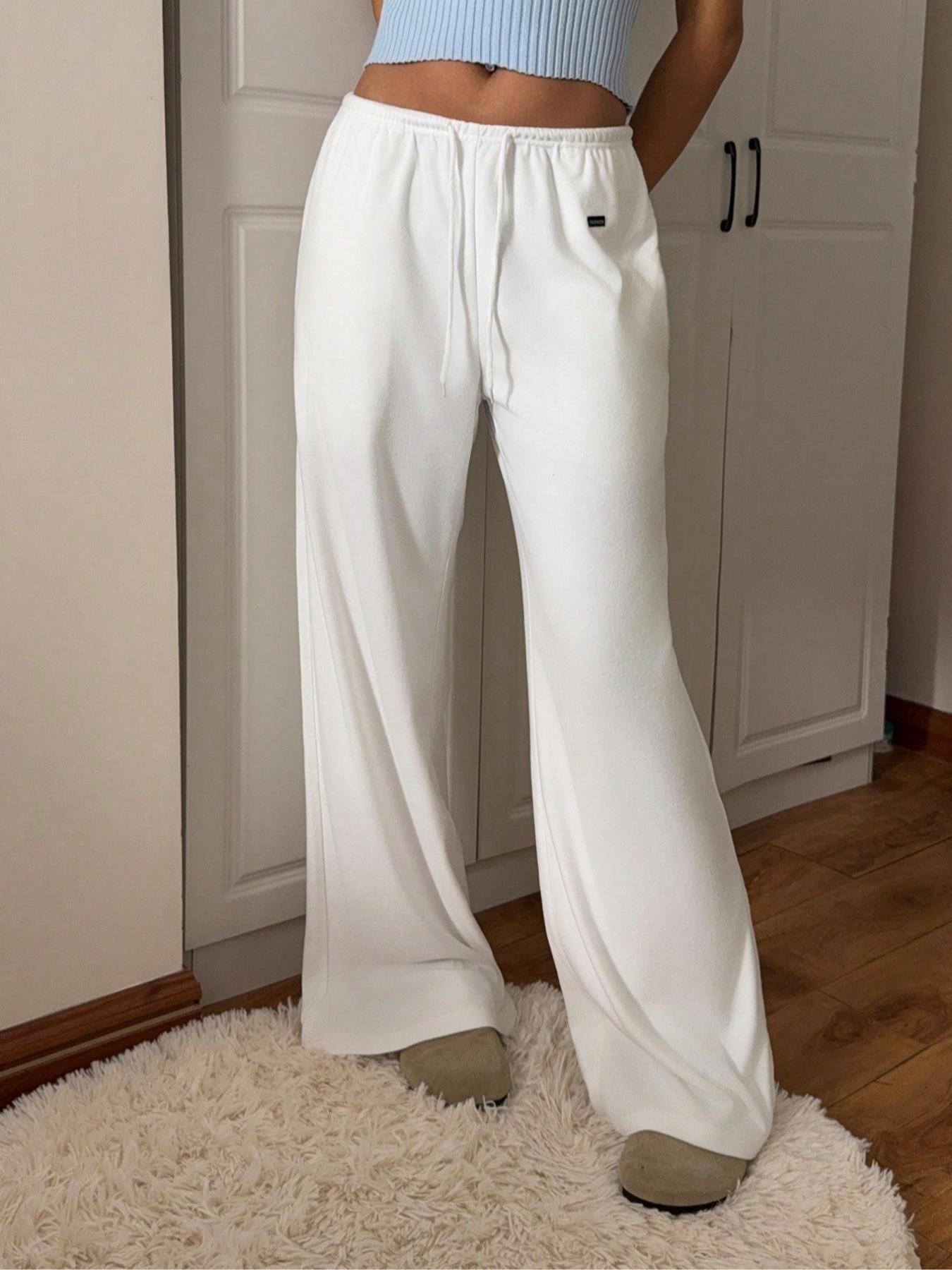 Relaxed Fit Drawstring Pants