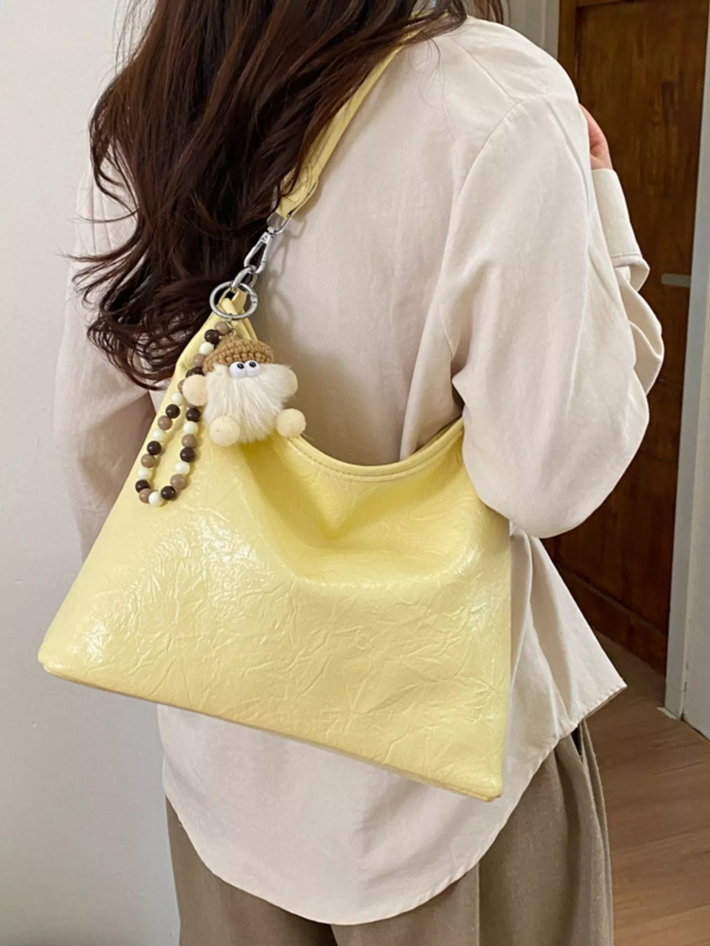 PU Leather Shoulder Bag