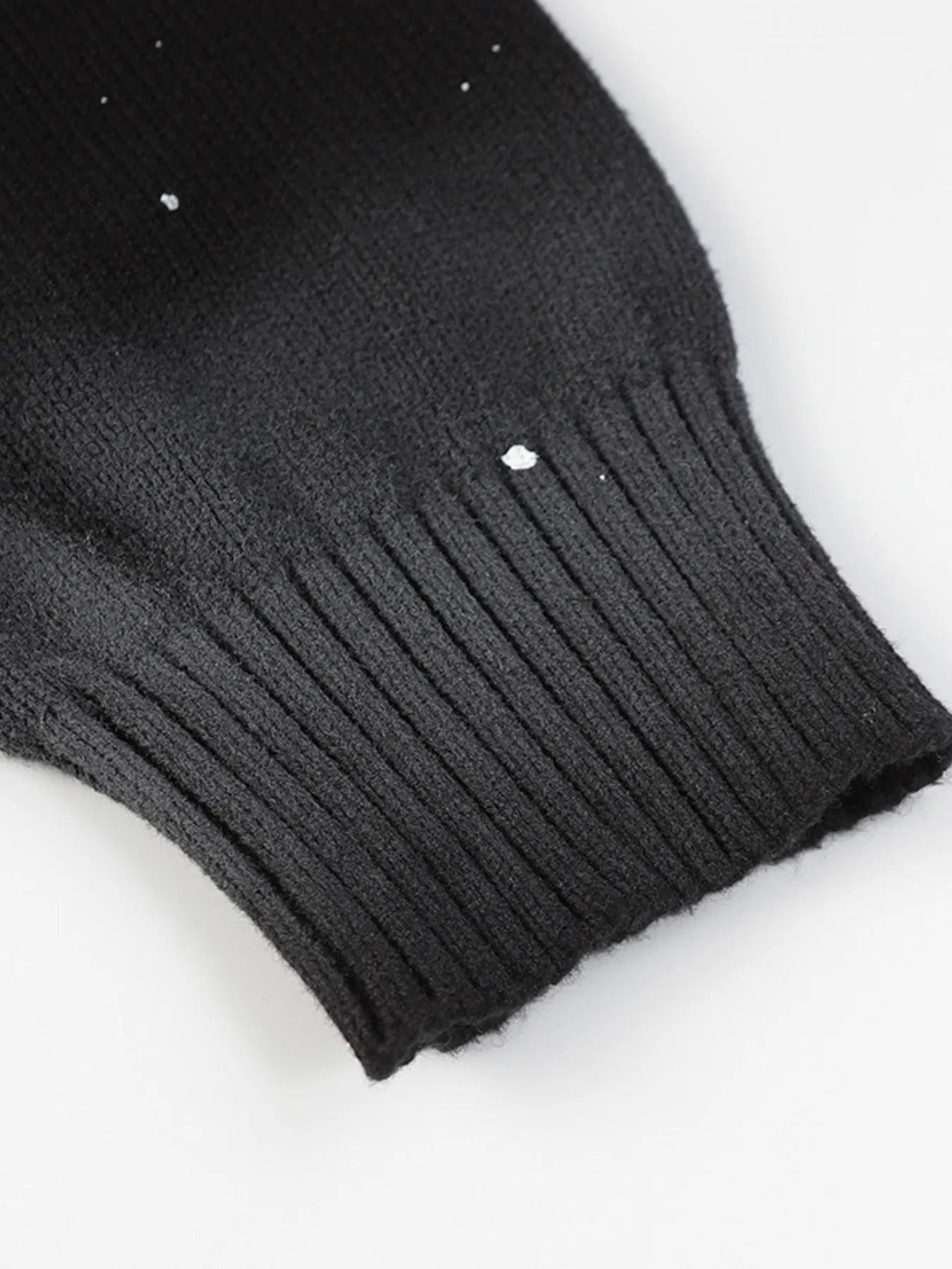 Men's Letter Round Neck Long Sleeve Sweater