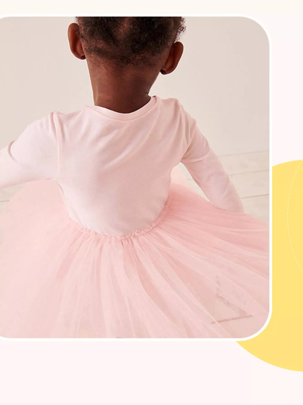 Children's Ballerina Long Sleeve Tulle Dress