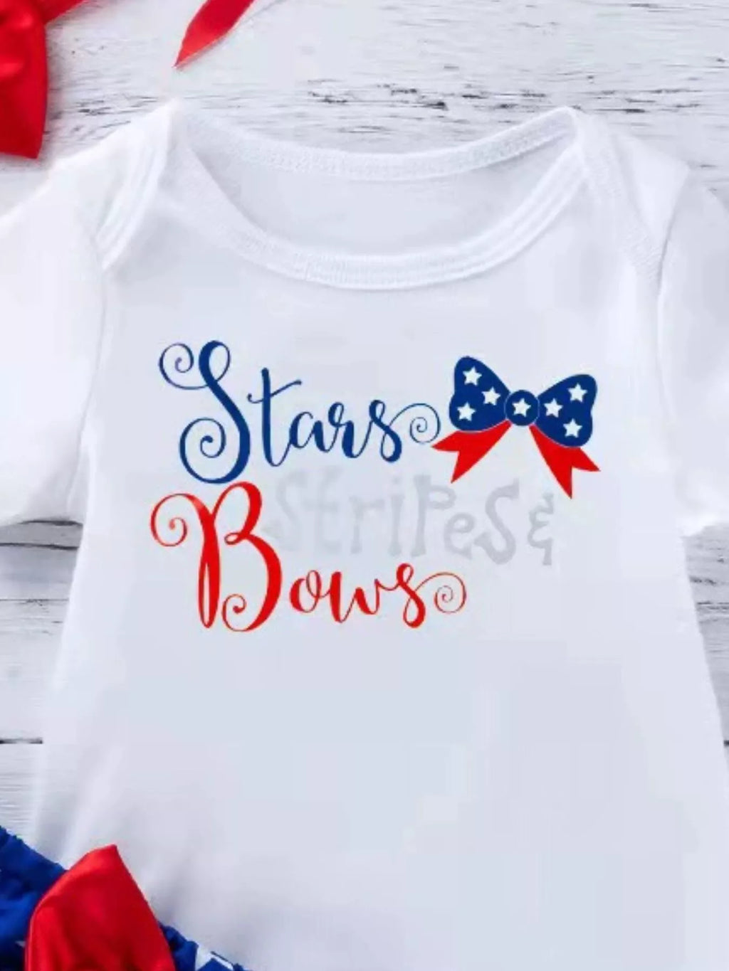 Children's Little Miss America Patriotic Outfit Set