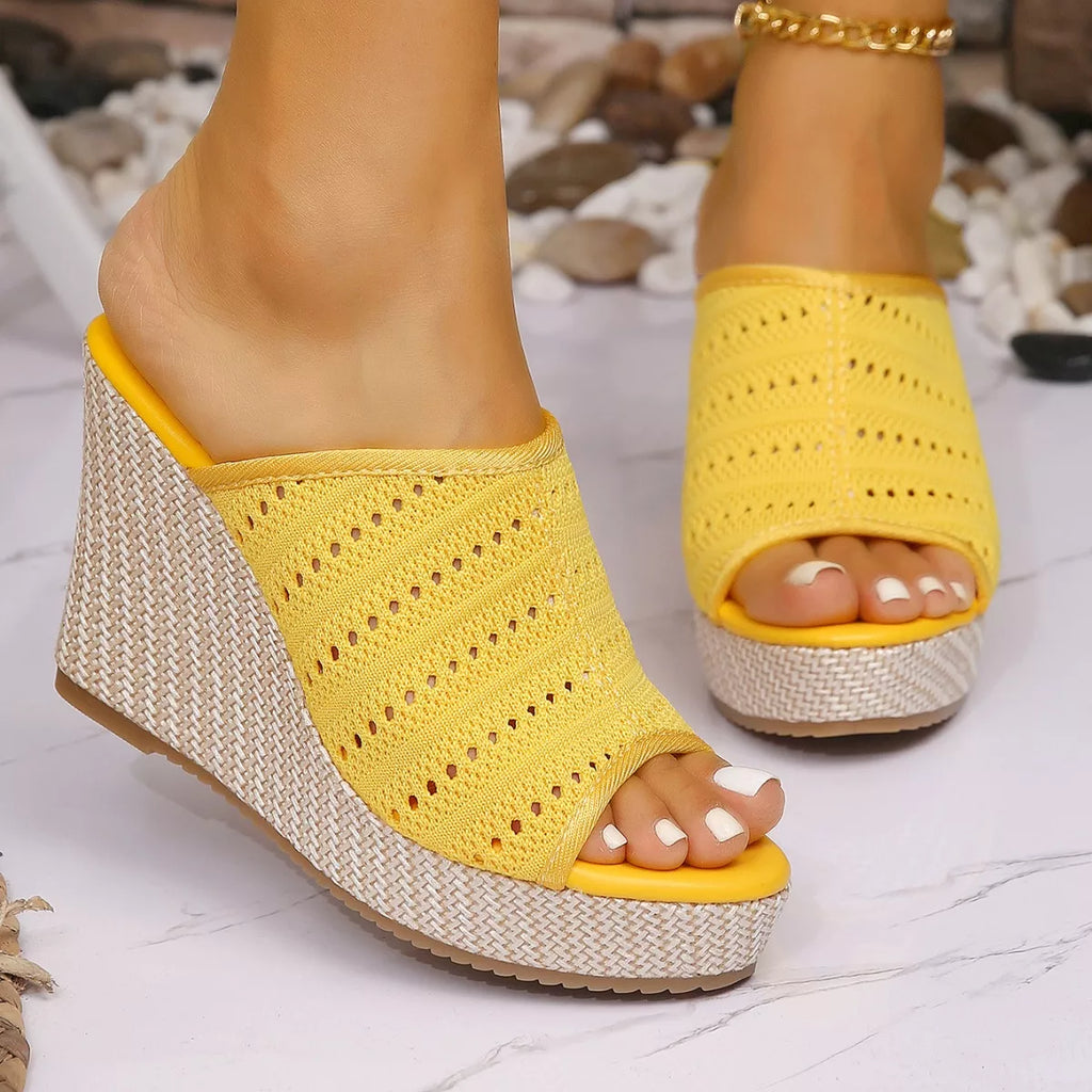 Open Toe Wedge Sandals