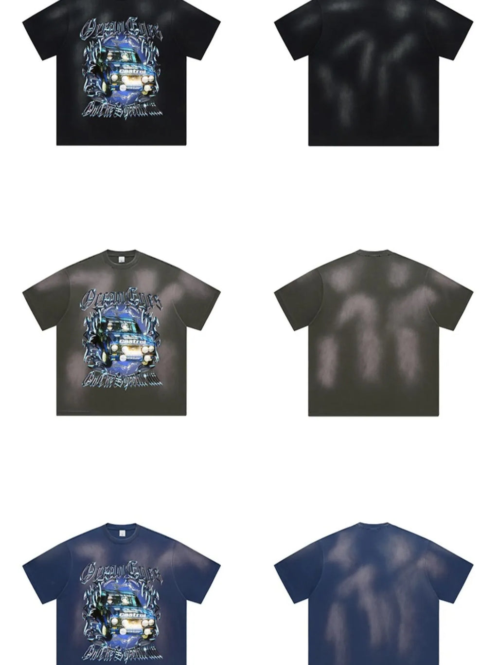 Men's Graphic Round Neck Short Sleeve T-Shirt