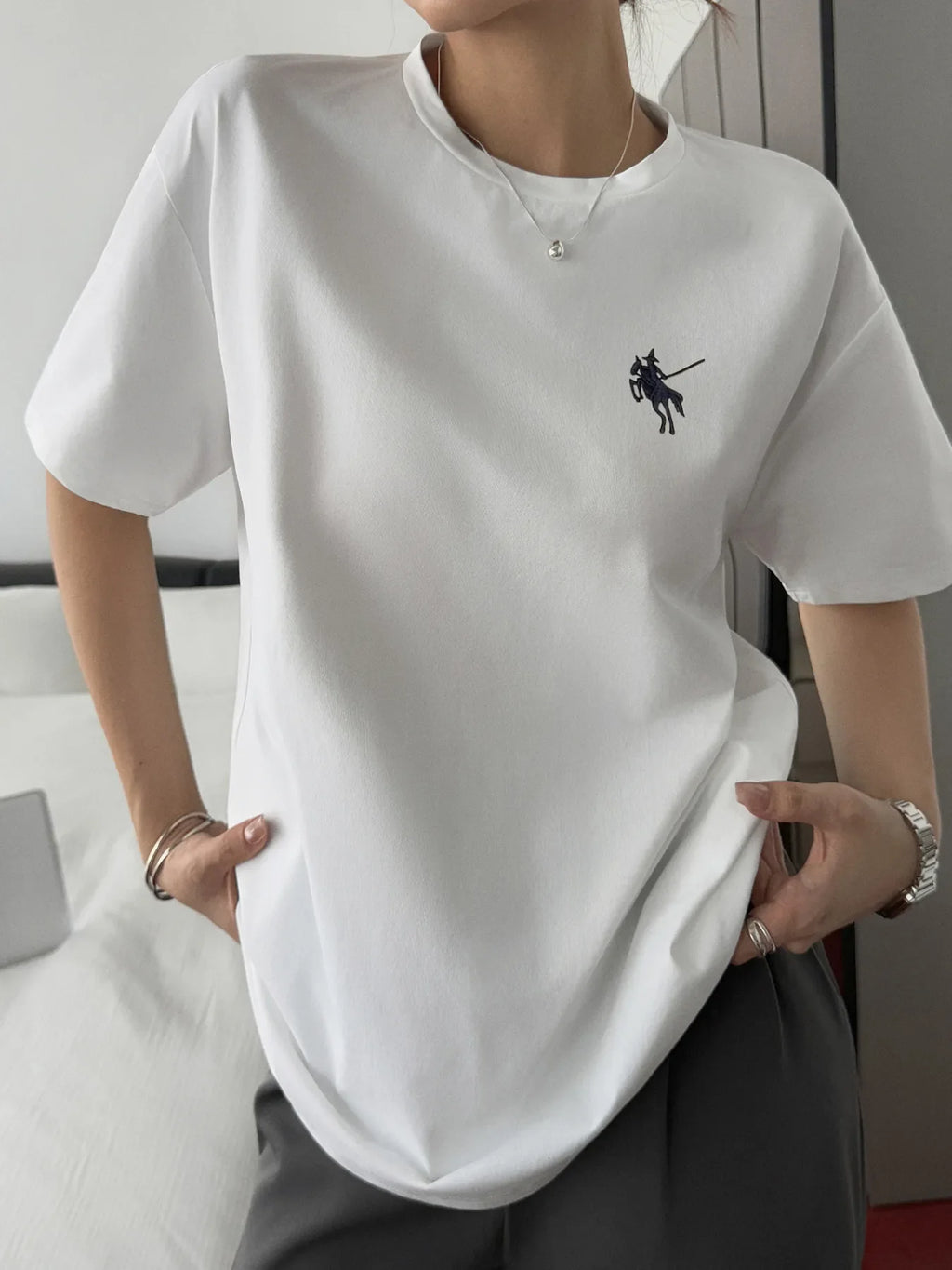 Round Neck Short Sleeve T-Shirt