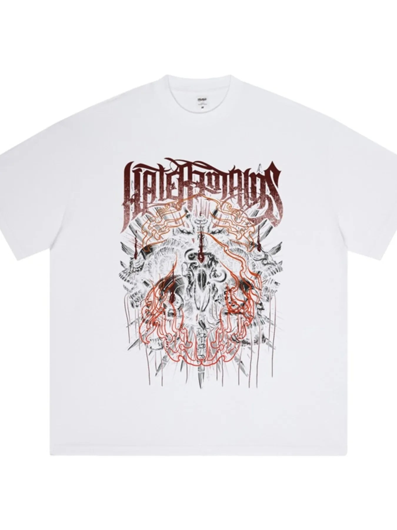 Men's Graphic Round Neck Short Sleeve T-Shirt