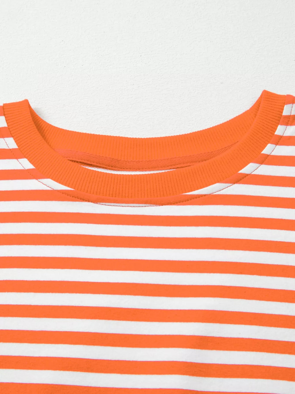 Striped Long Sleeve Casual Sweatshirt