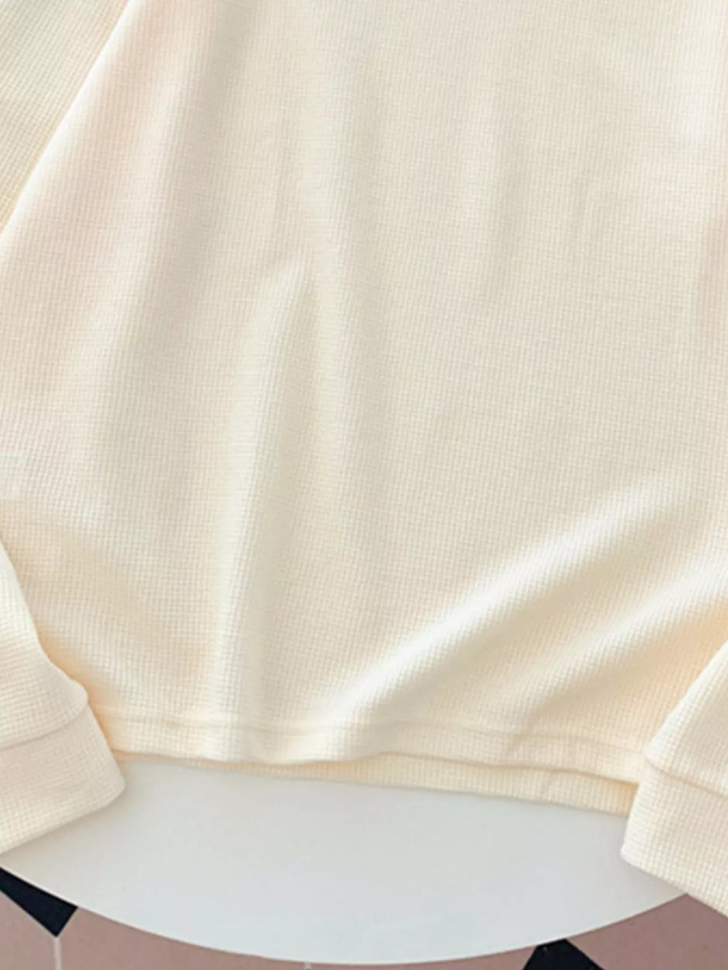 Crew Neck Long Sleeve Sweatshirt
