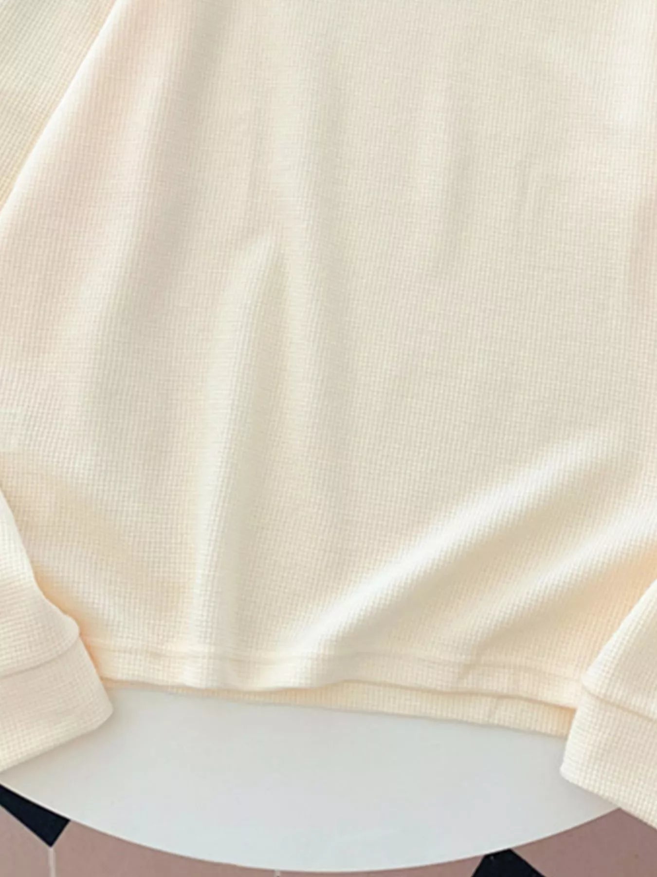 Crew Neck Long Sleeve Sweatshirt