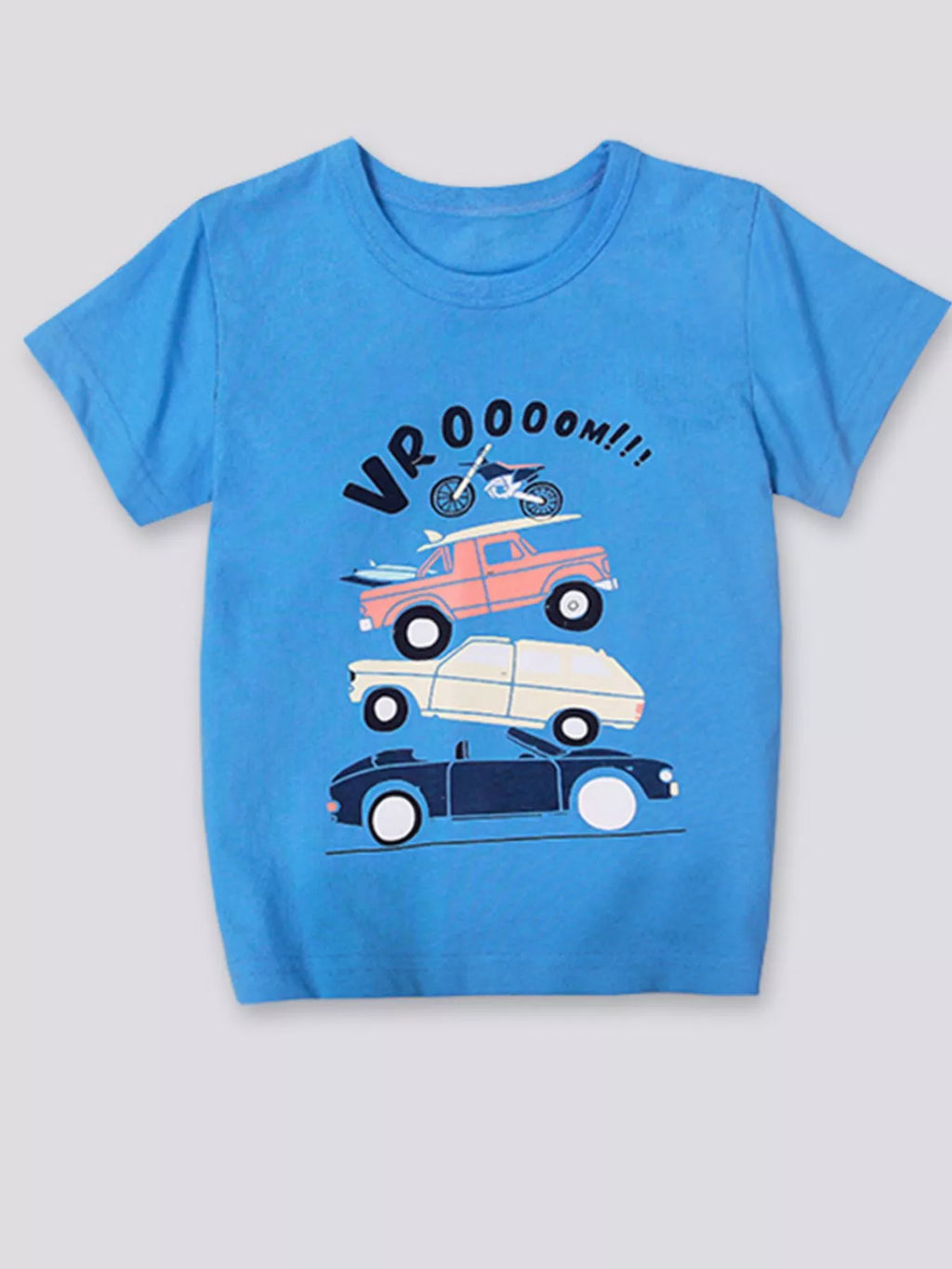 Children's Graphic Round Neck T-Shirt